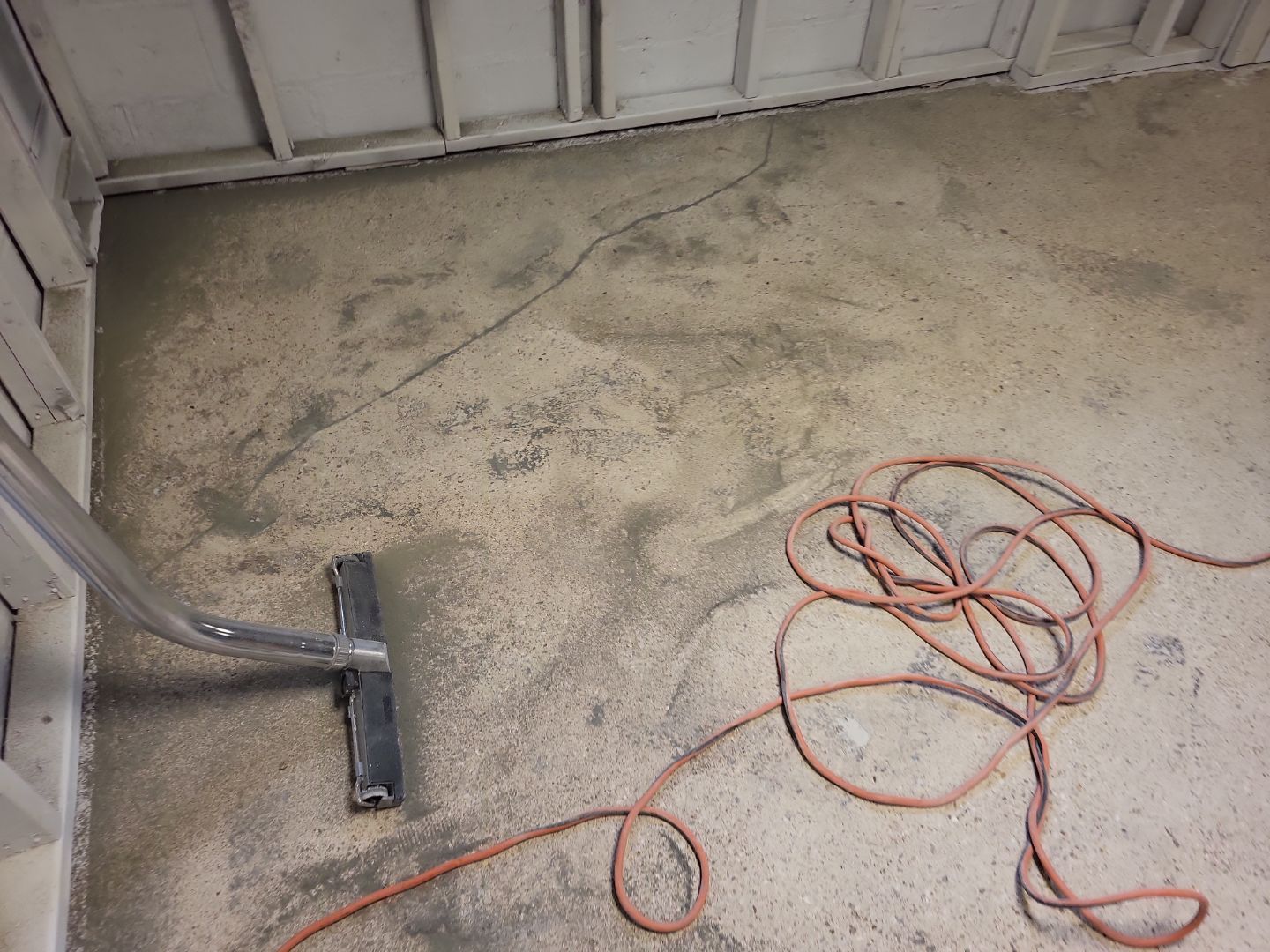 Basement Concrete Floor Coating with Penntek Flake System by Spectrum Painting, LLC