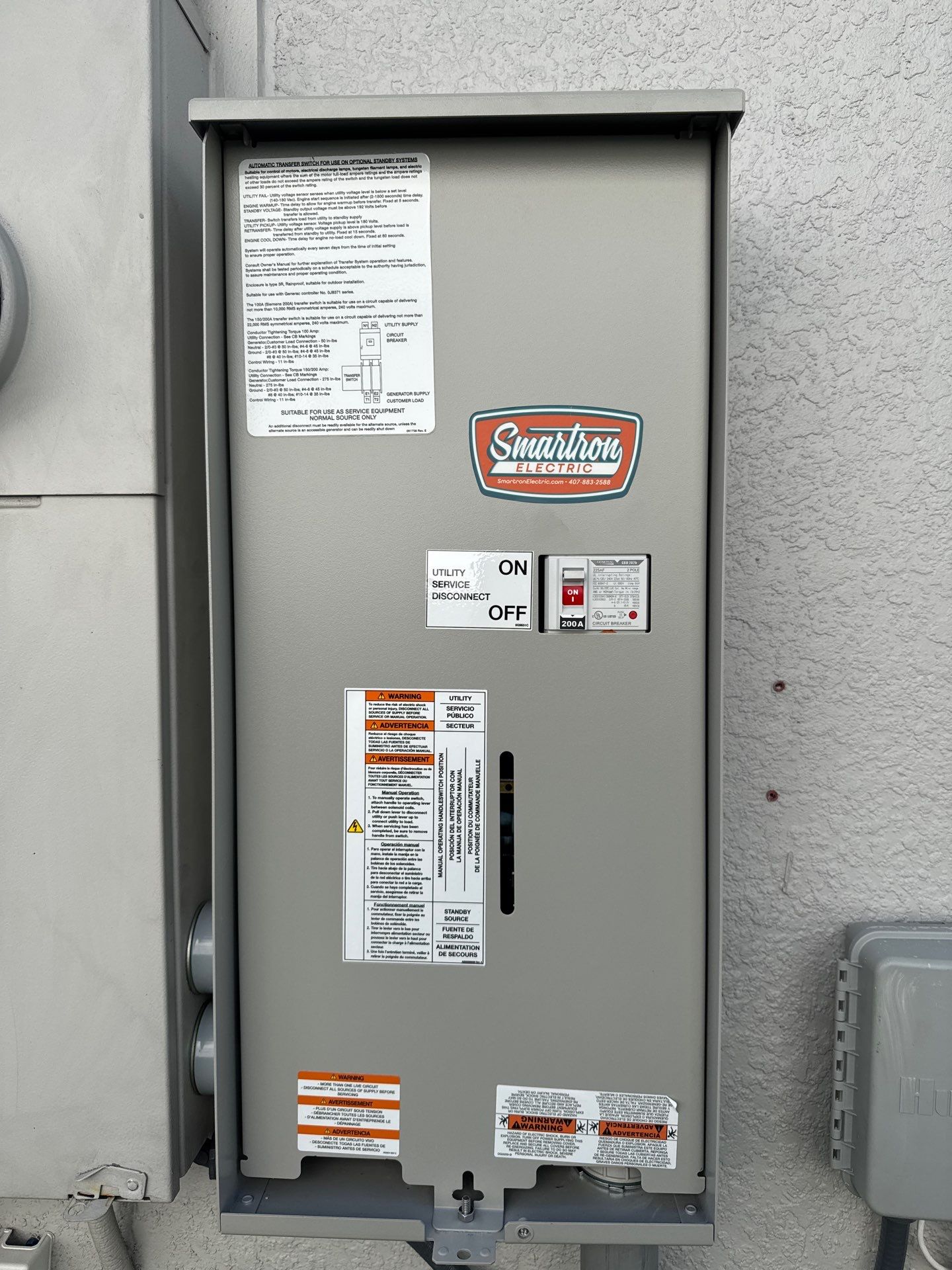 Generator Installation by Smartron Electric