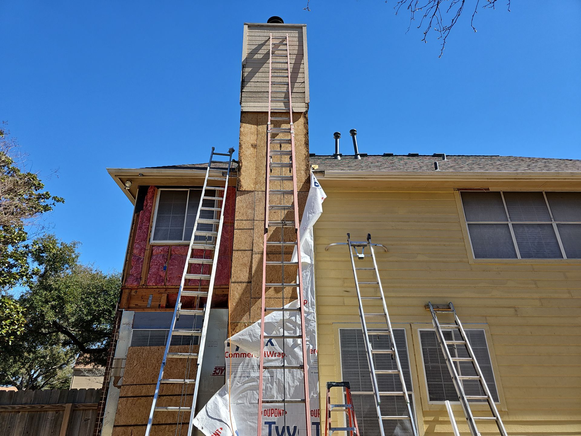 New Hardie Lap Siding & Board and Batten by DeZign Roofing & Exteriors