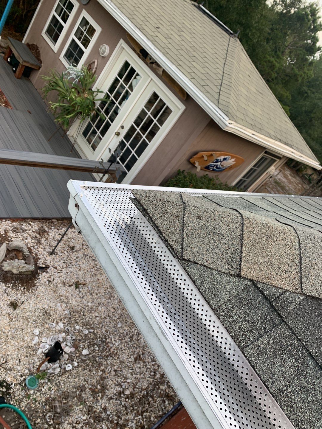 Leaf Guard using Gutter Guards in Pensacola by Gutter Professors