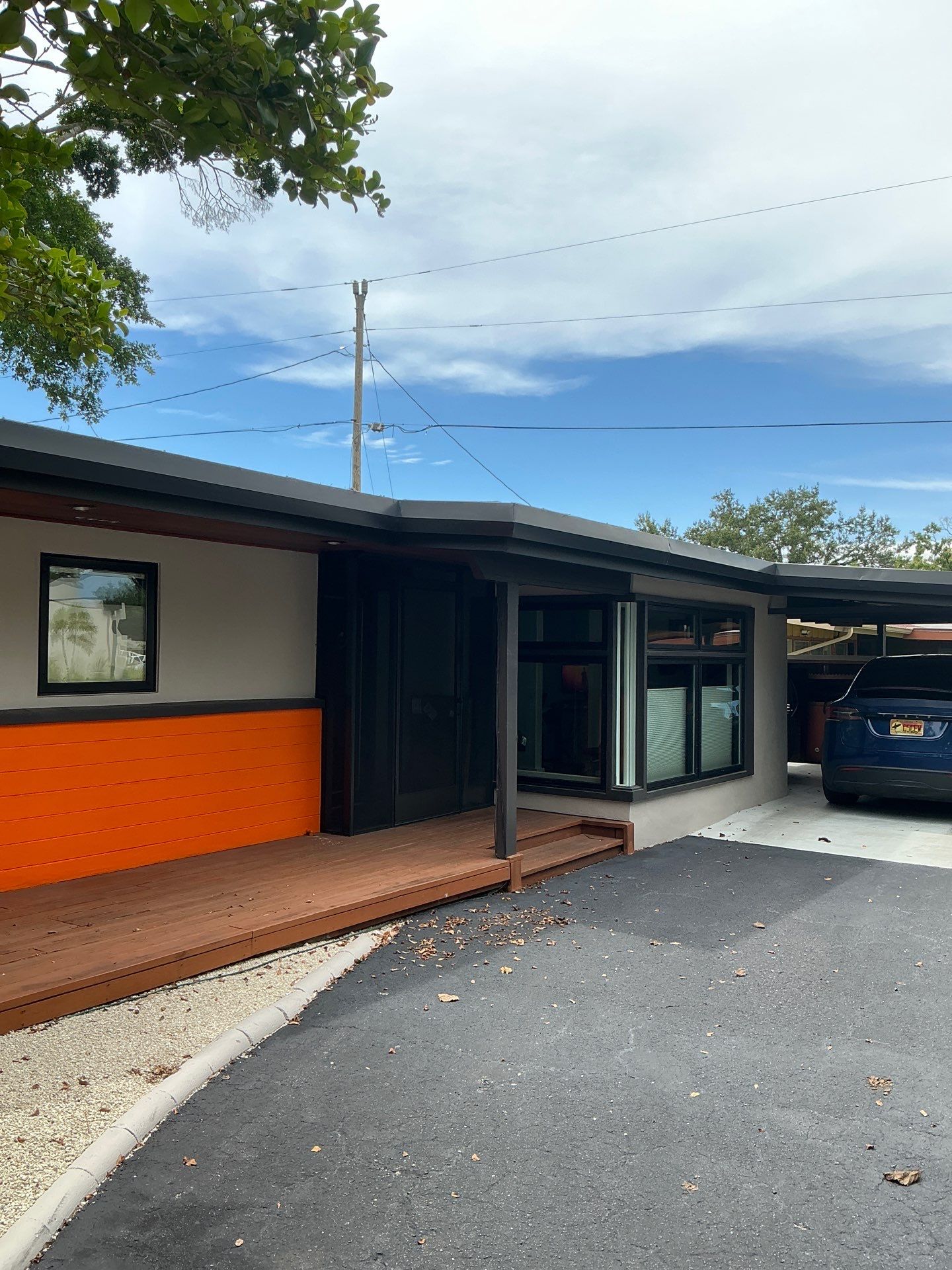 Black Seamless Gutters in Sarasota FL by Gutter Professors