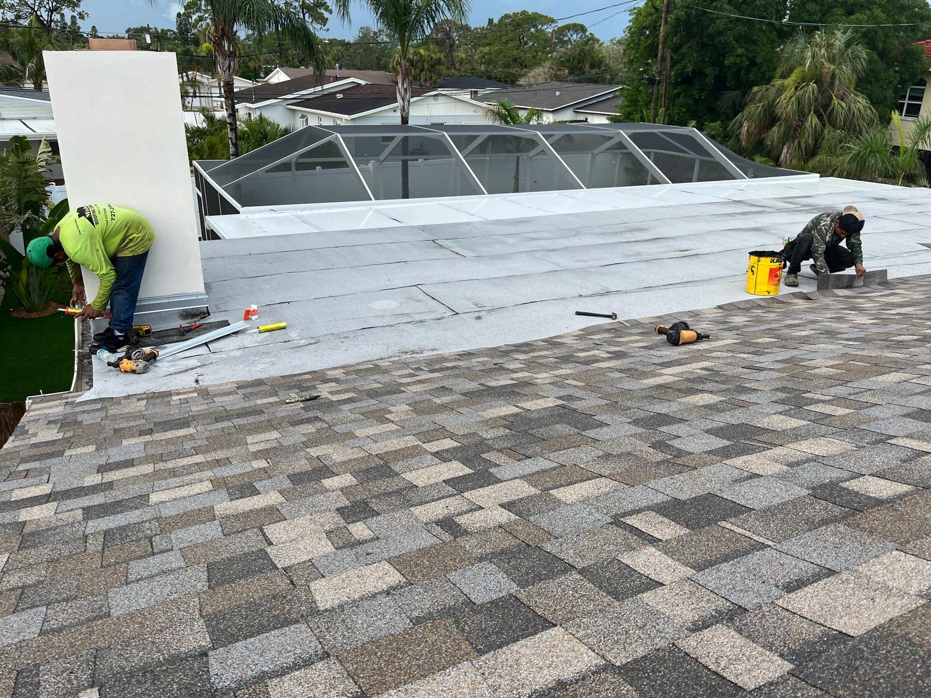 Project in St. Petersburg 33703 by Mitchell Roofing Company LLC 