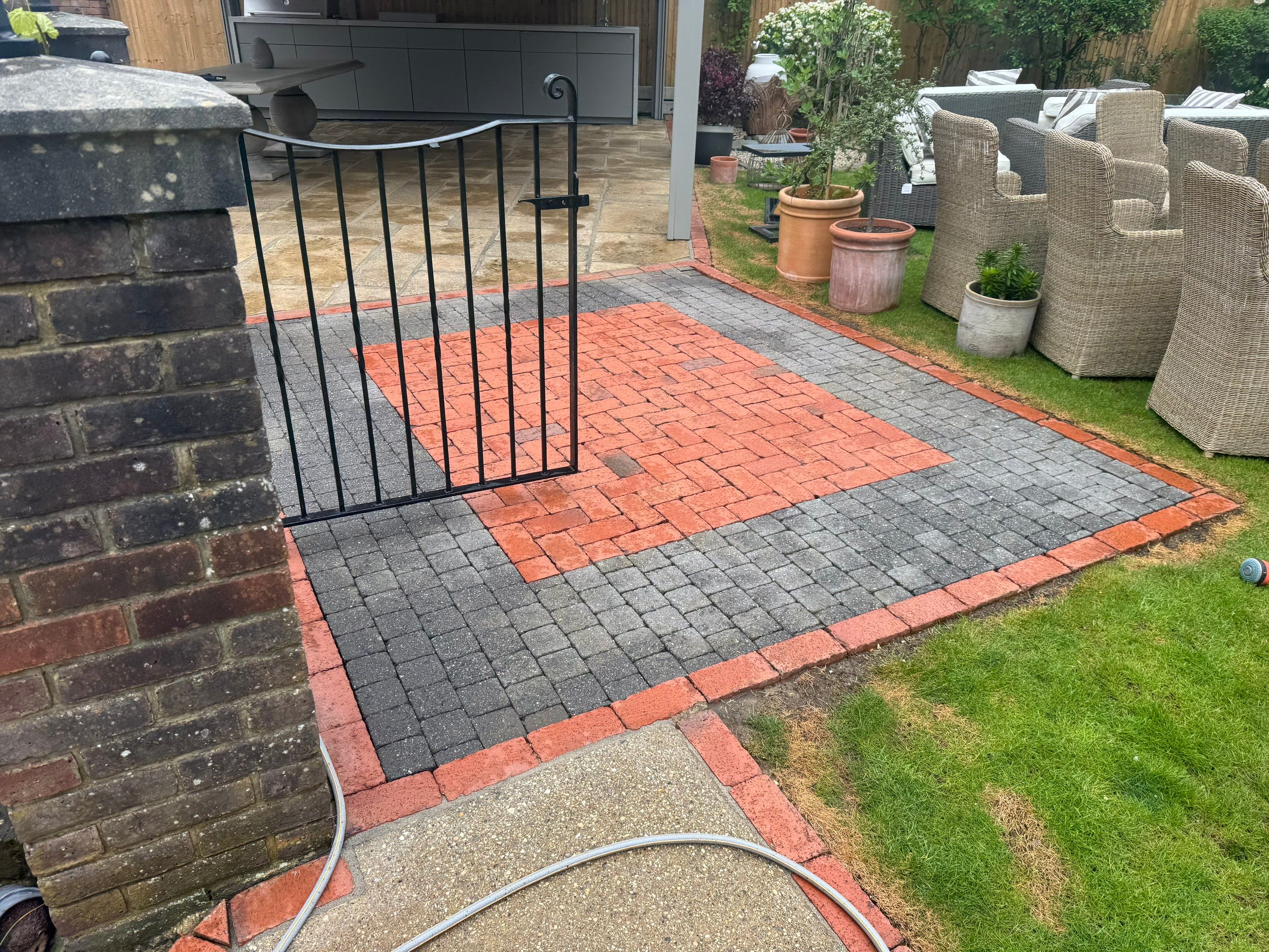 Roof Clean - Patio Clean using 18inch Whirlaway FSC by Ges Exterior Cleaning ltd