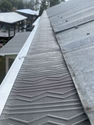 Gutter Guard Installation Using LeafBlaster Pro