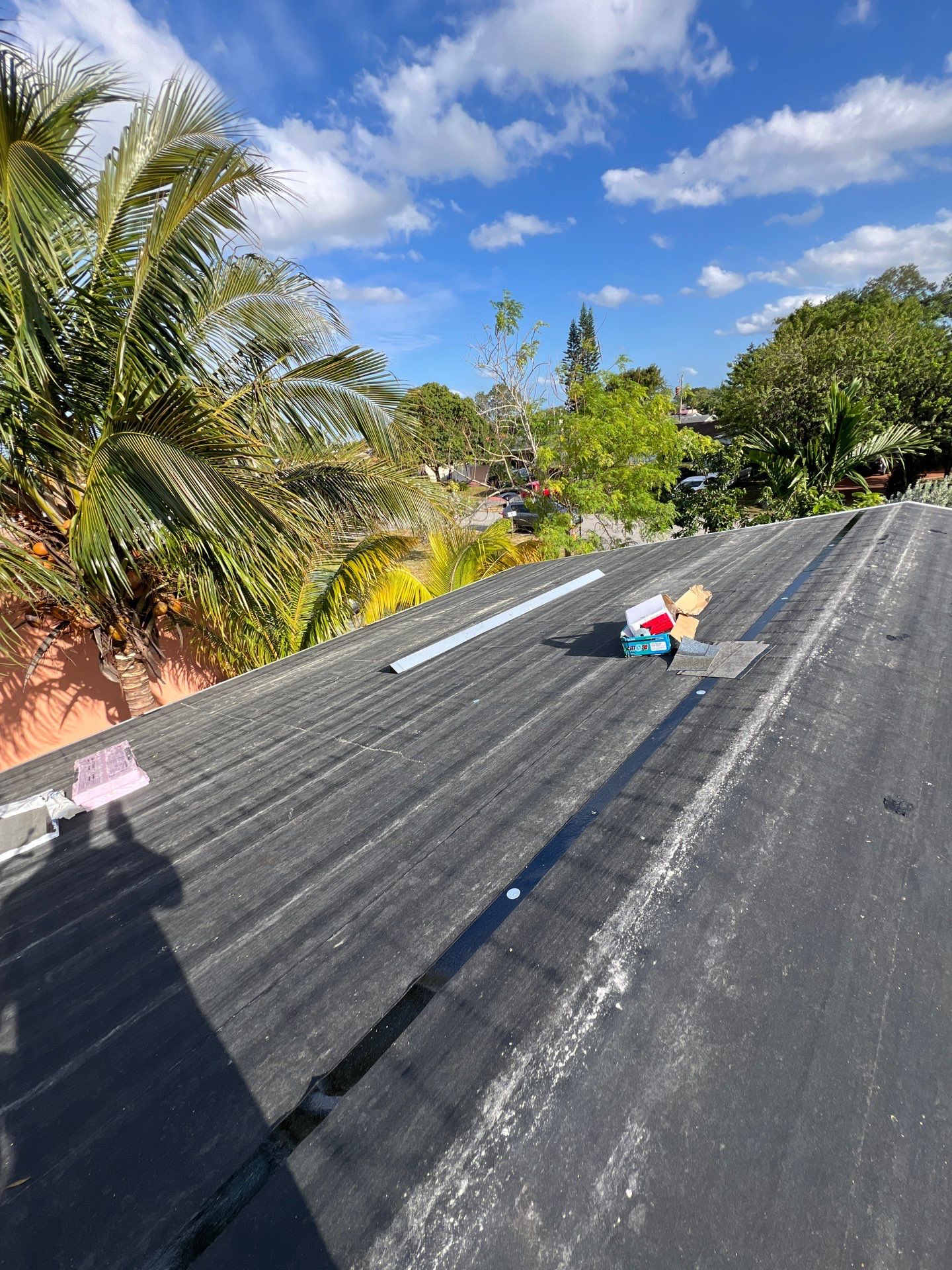 Beautiful Blue Shingle Re-Roof in Hollywood! by First Due Roofing