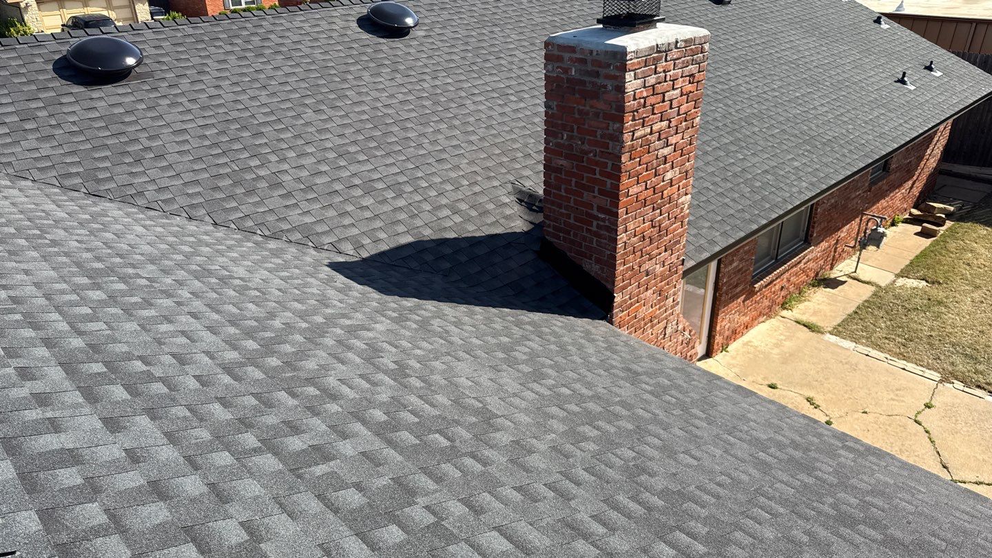 roof, solar tube, & box vent replacement in Oklahoma City by McCann's Roofing and Construction