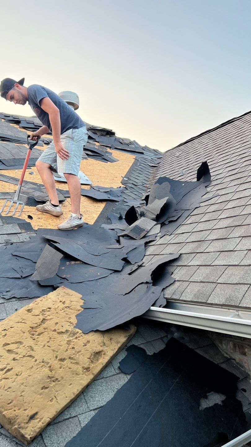 Residential Roofing Installation using GAF Natural Shadow  by A & H Roofing and Contracting
