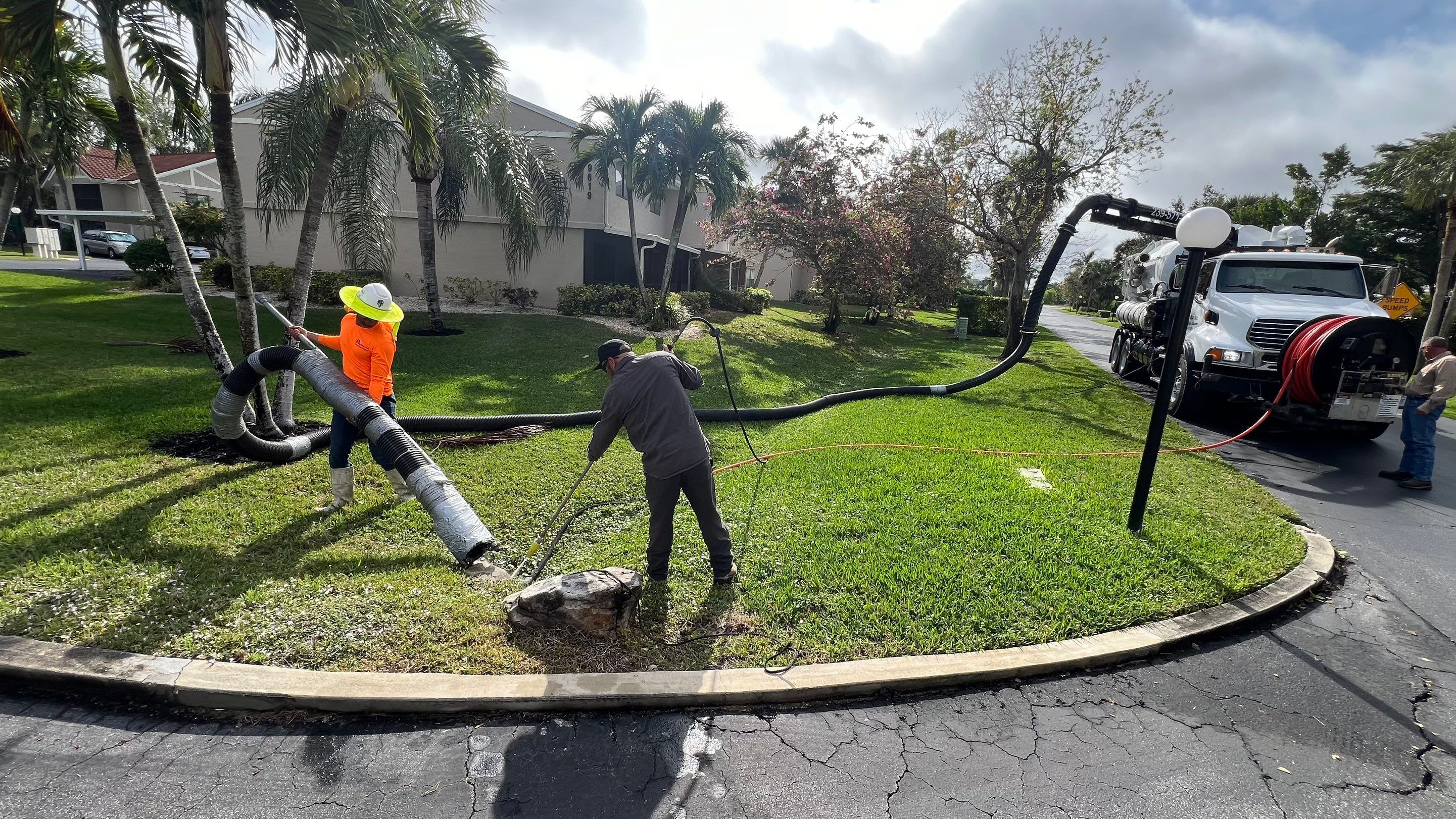Fort Myers Community Culvert Jetting by APS Power & Water