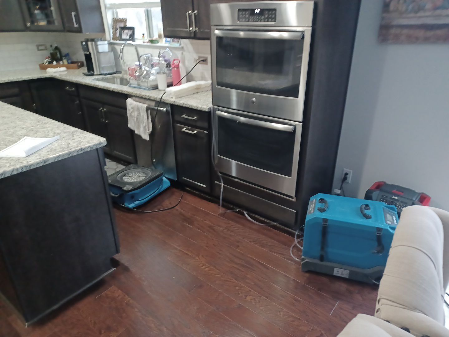 Project in West Bloomfield by EzDry Water Mitigation & Property Restoration