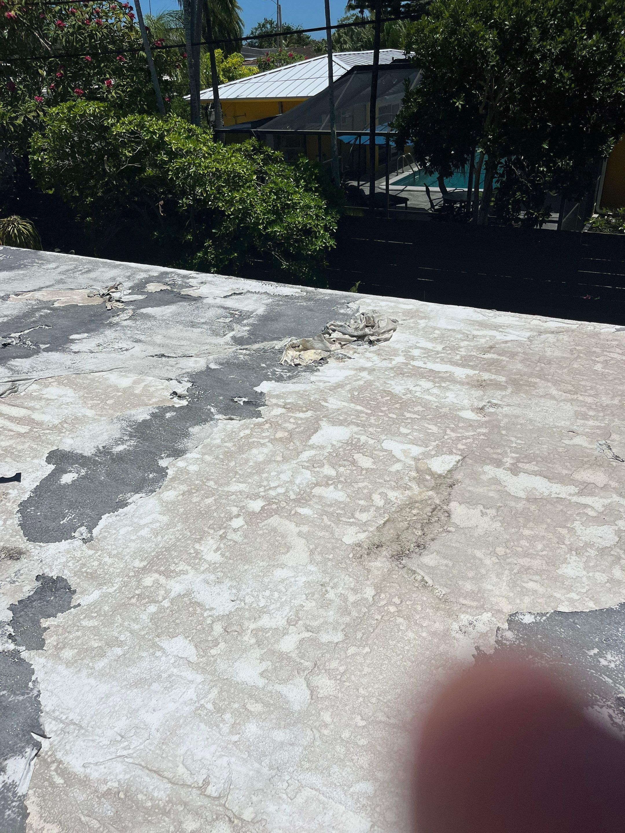 Residential Flat Roof Repair by The Goat Contractor ( Giampri Corp)