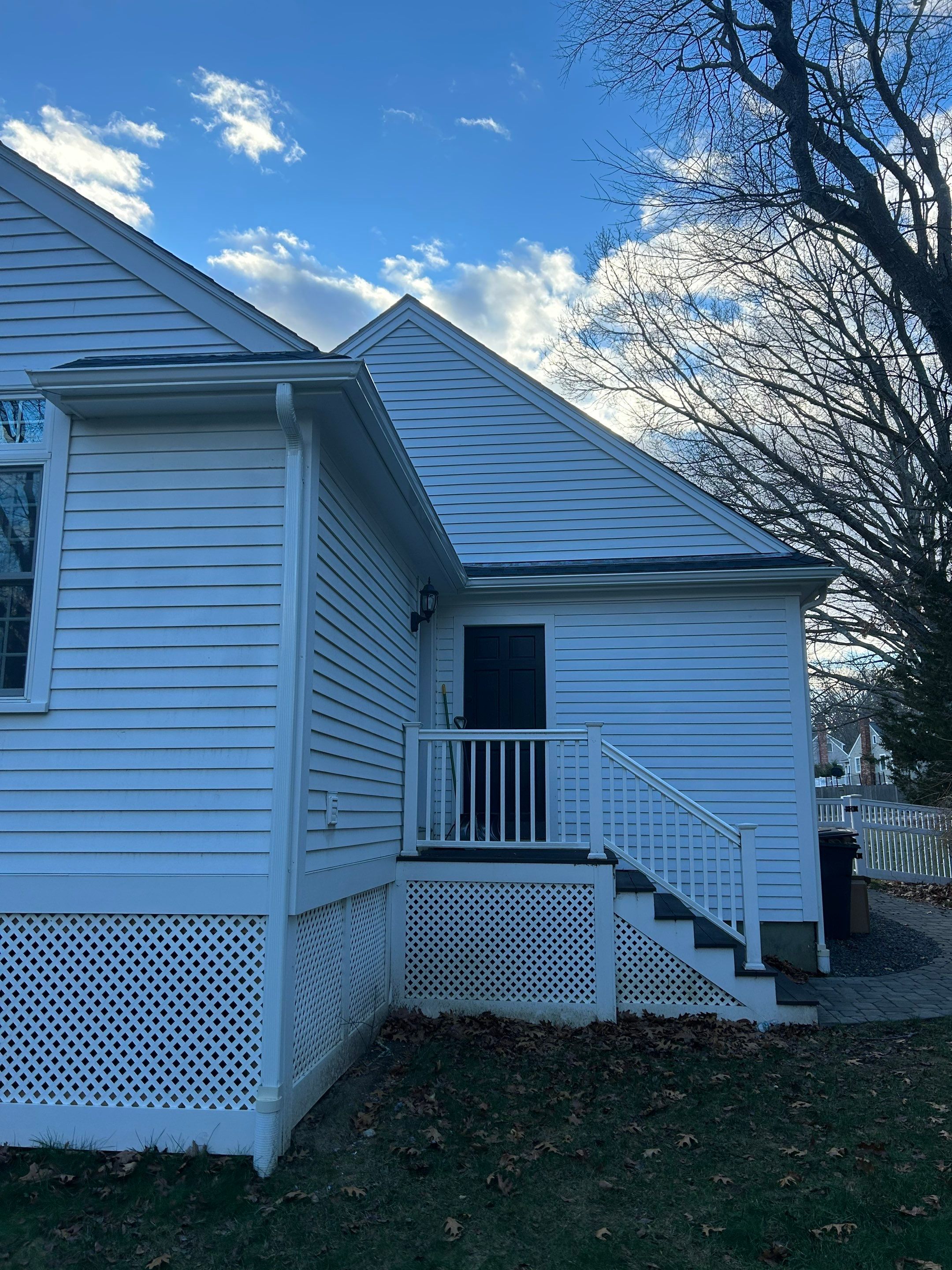 Gutter Installation using 5" K-Style Aluminum Gutter in Hingham, MA by Gutter Pro Enterprises
