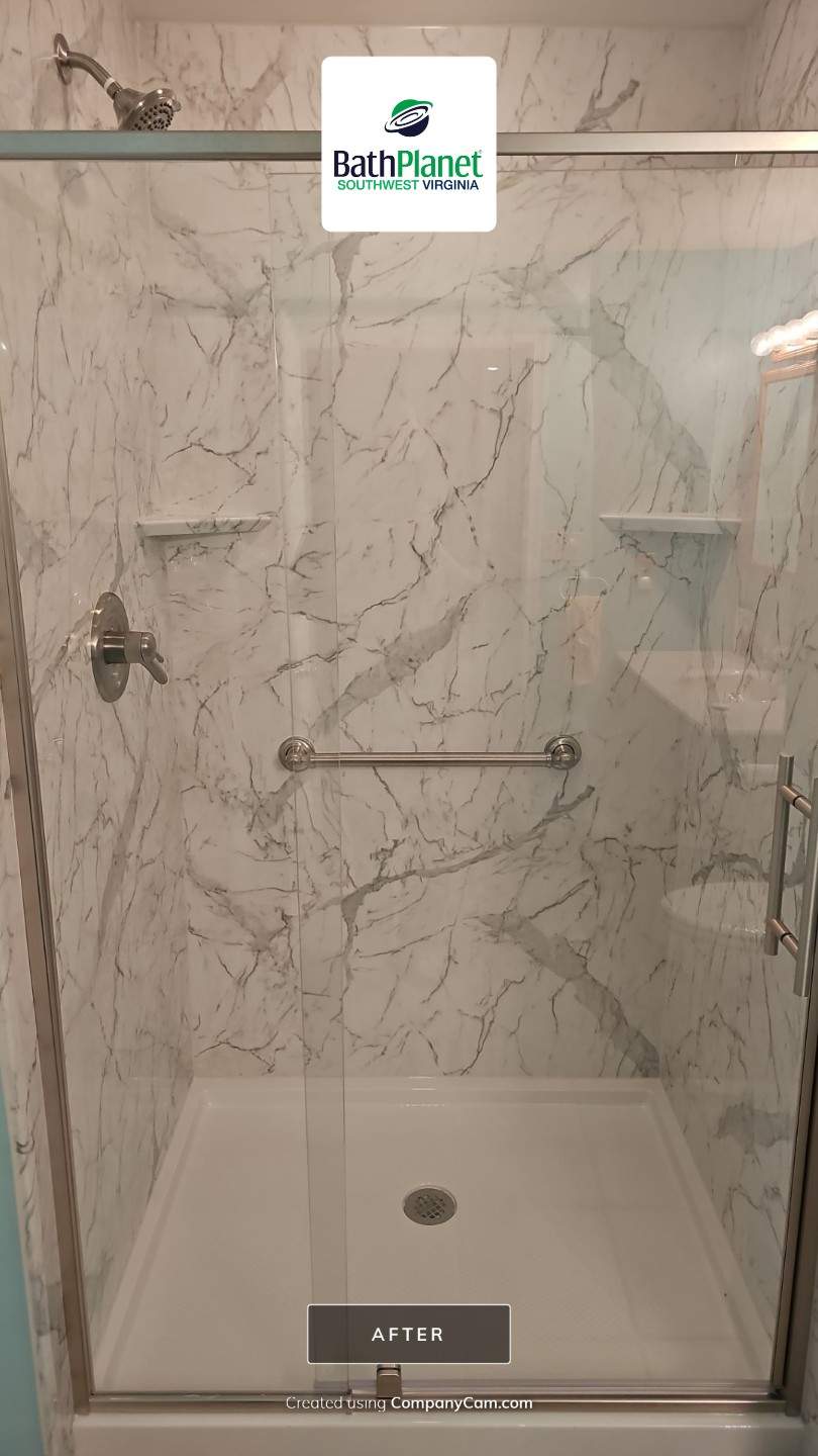Shower Upgrade by BathPlanet SW Virginia