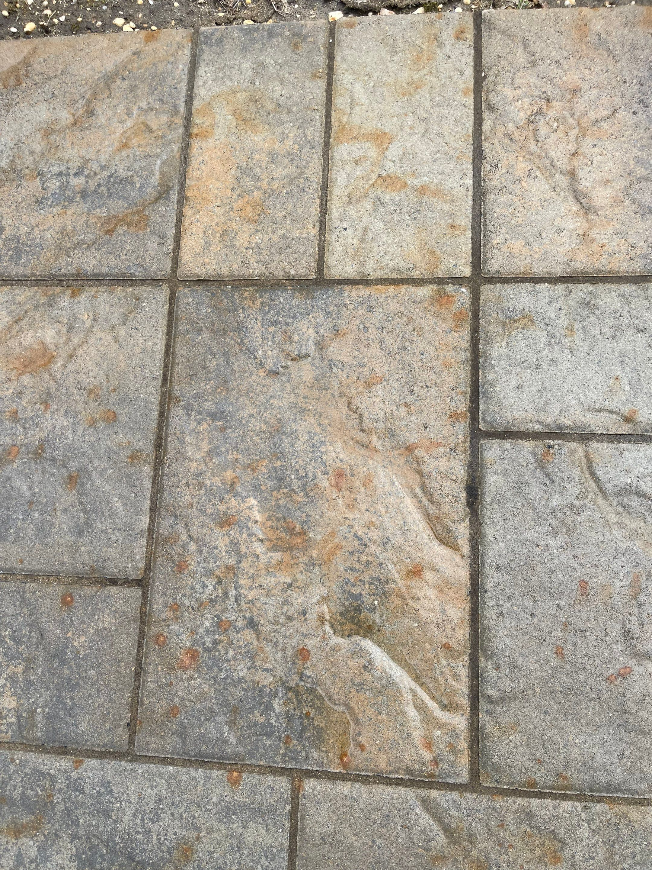 Pressure treated wood deck cleaned by SJ Exterior