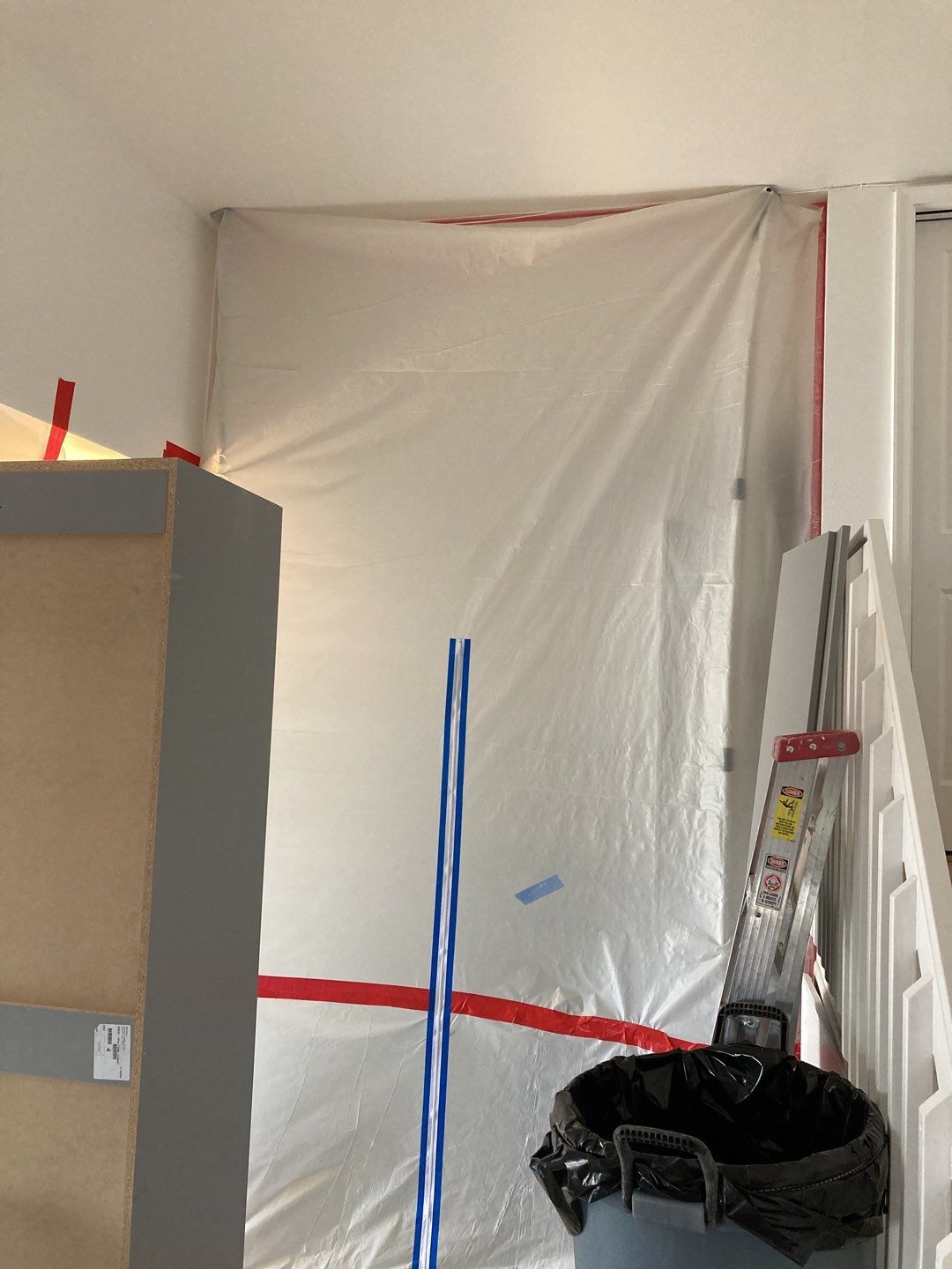 Mold Remediation using Containment by Accountable Home Services