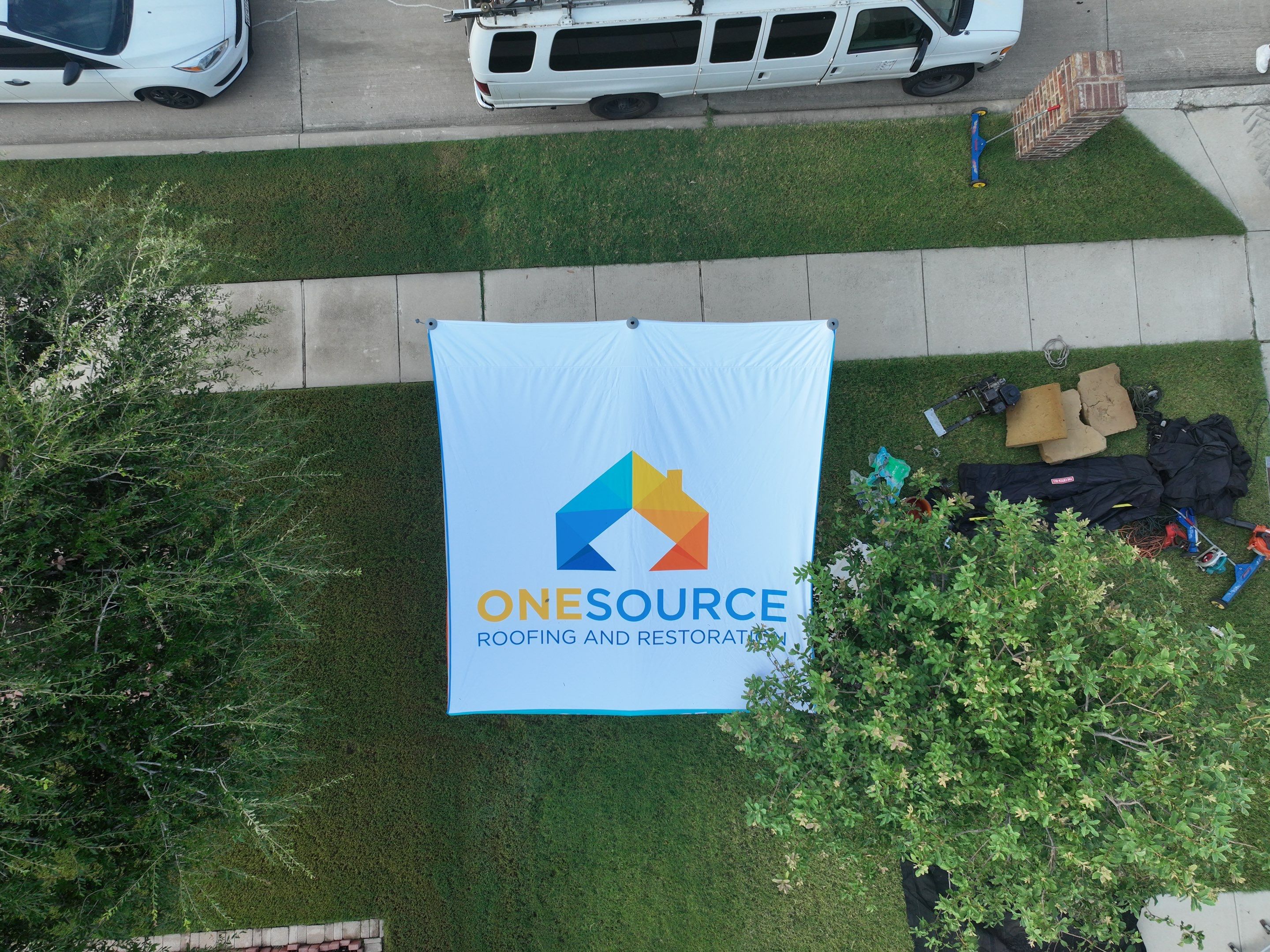 Residential Roofing Installation using CertainTeed Landmark MaxDef Weathered Wood by OneSource Roofing and Restoration