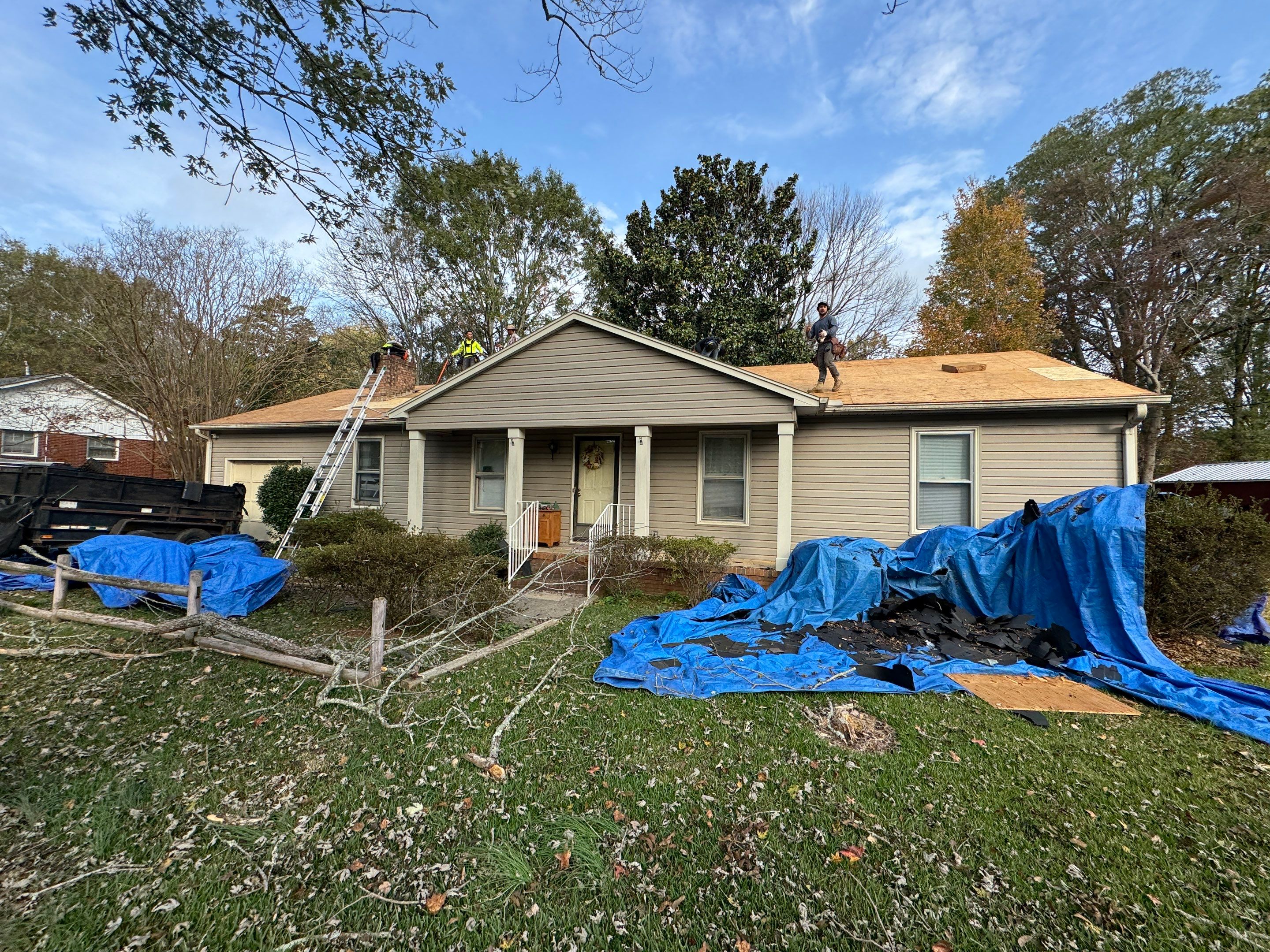 Project in Rock Hill by SkyGuard Roofing and Restoration