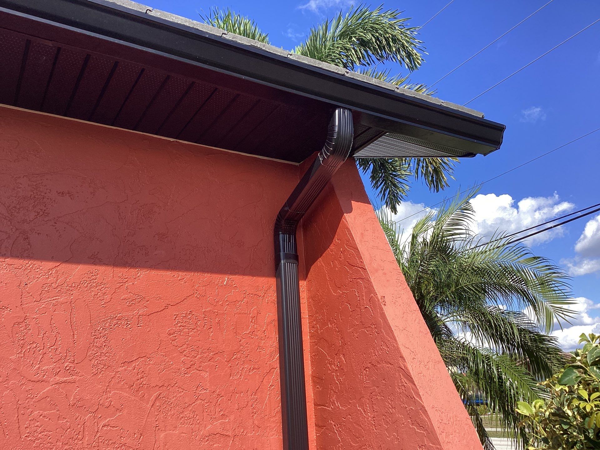 Total Black Gutters and Soffit & Fascia Installation in Punta Gorda FL by Gutter Professors