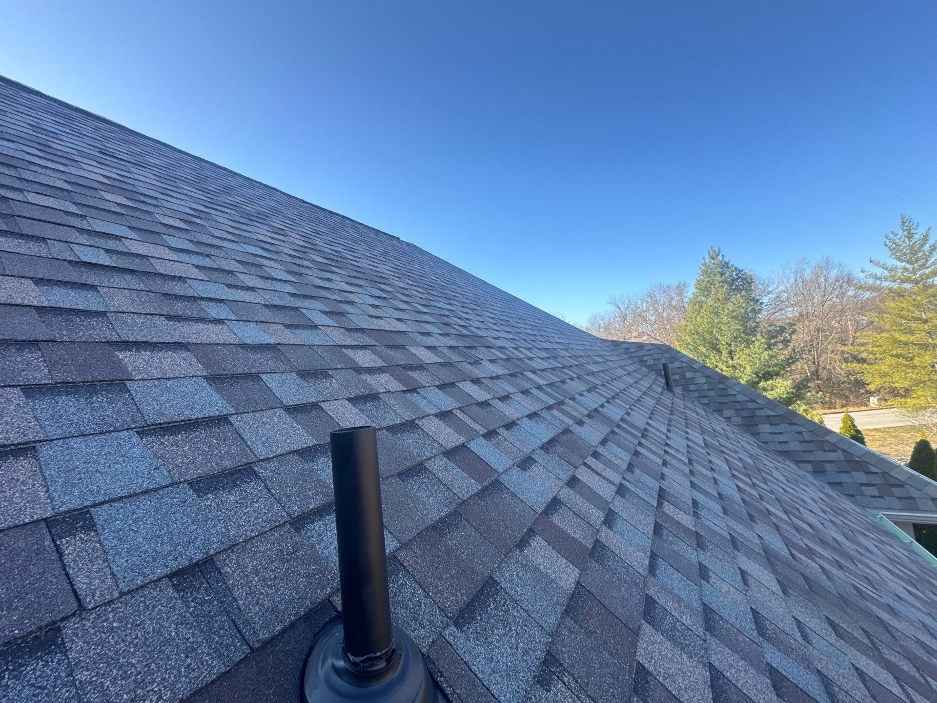 Residential Roofing & Gutter install - Atlas Pinnacle Pristine - Roof Color Majestic Shake - Gutter color Sierra Clay by Titan Commercial & Residential Roofing