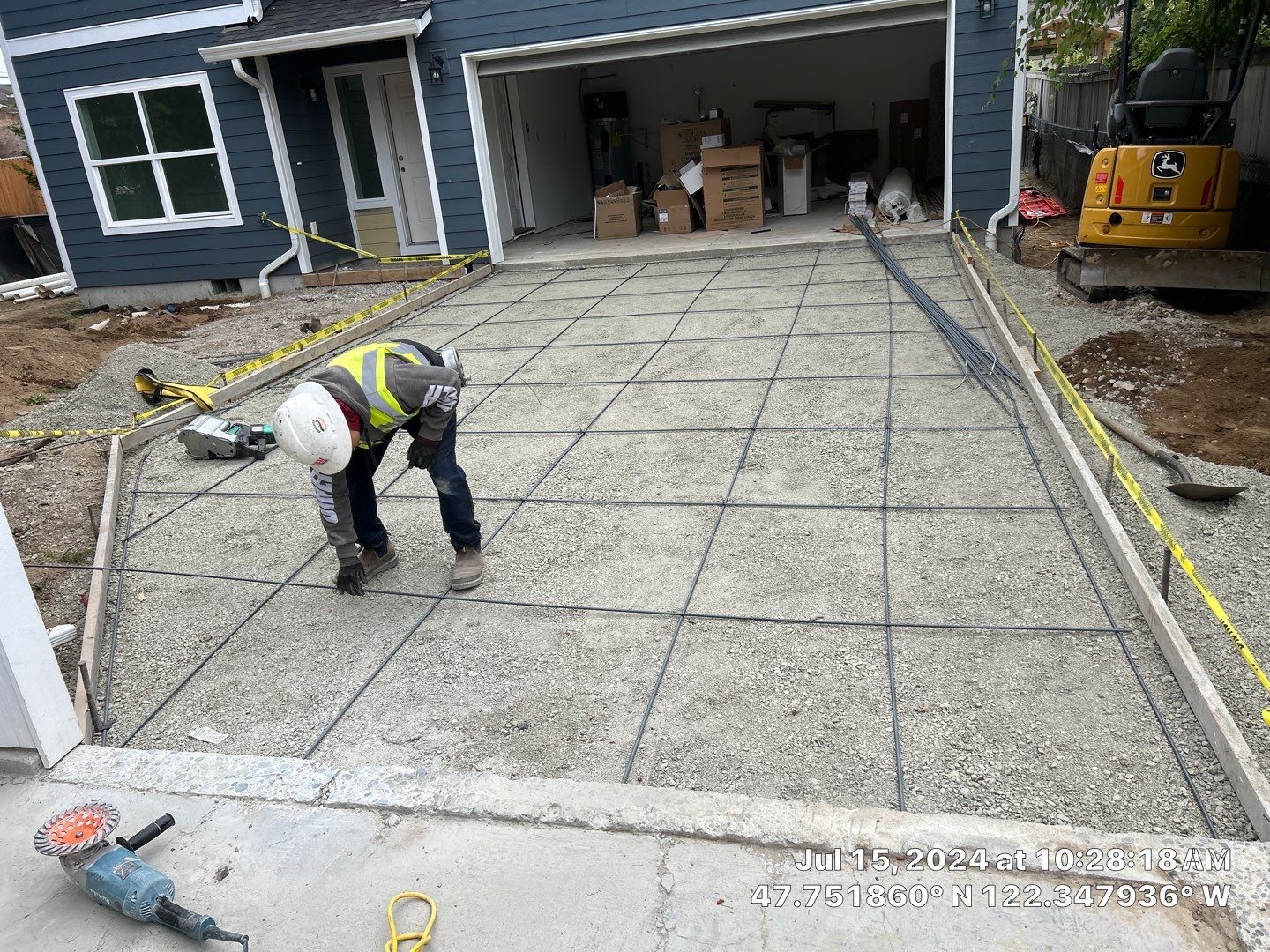 Grant | Concrete Driveway  by Jireh Asphalt & Concrete Inc 