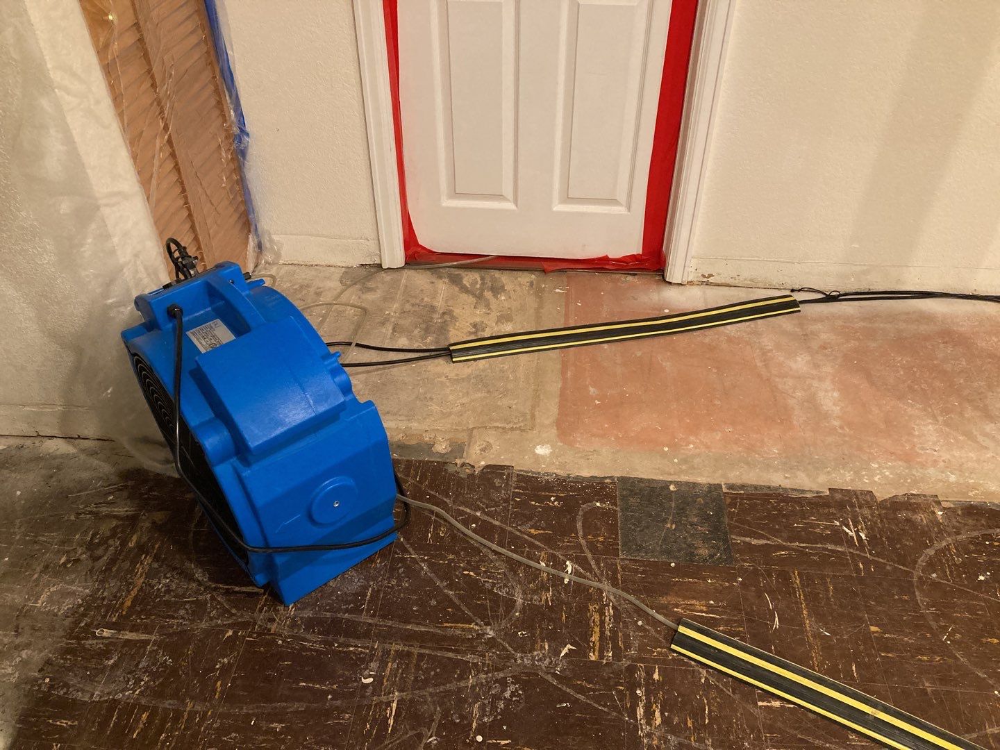 Sewage Backup using Air Scrubber by Accountable Home Services