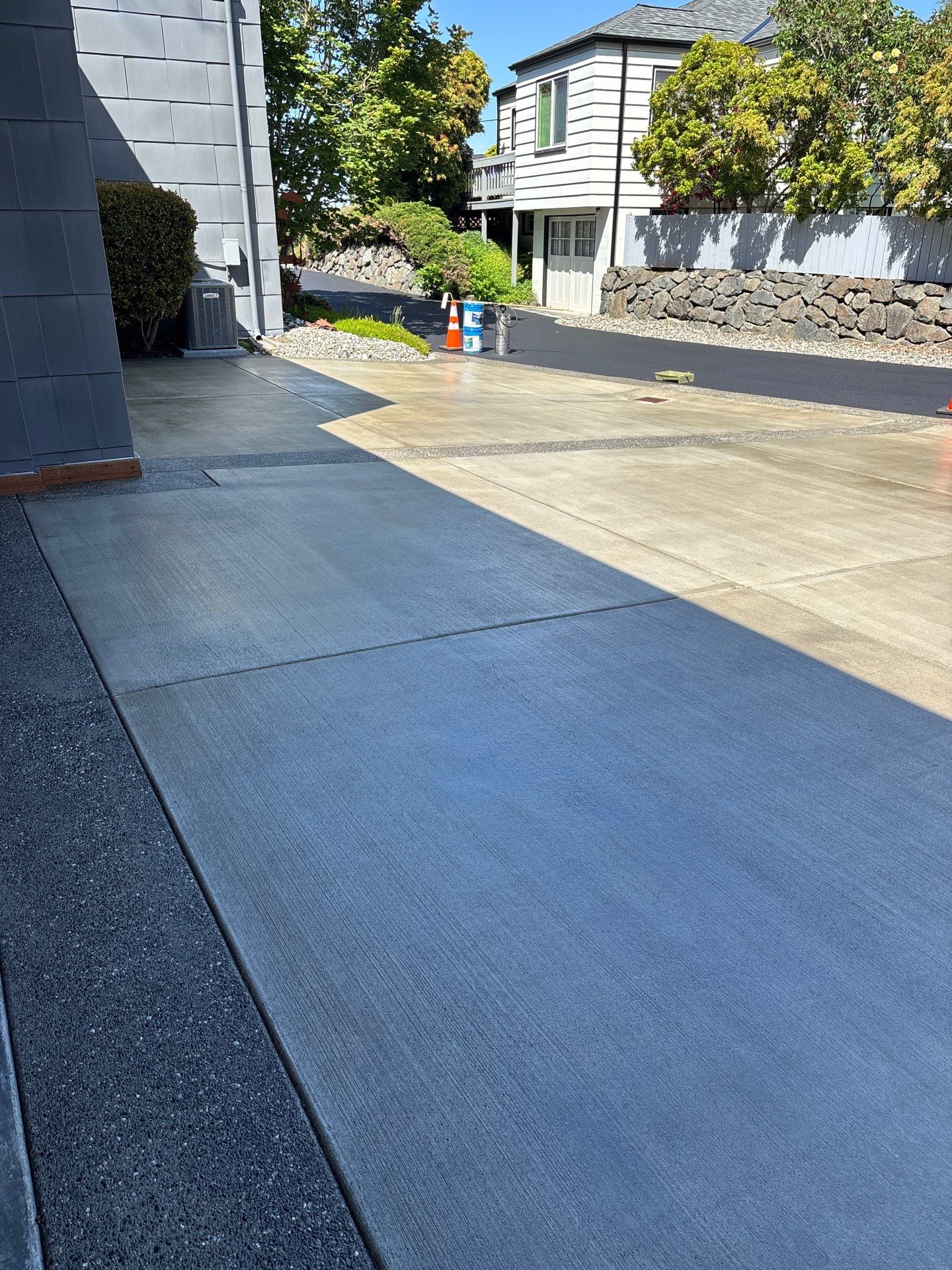 Sealcoated Concrete & Asphalt Driveway | Everett  by Jireh Asphalt & Concrete Inc 