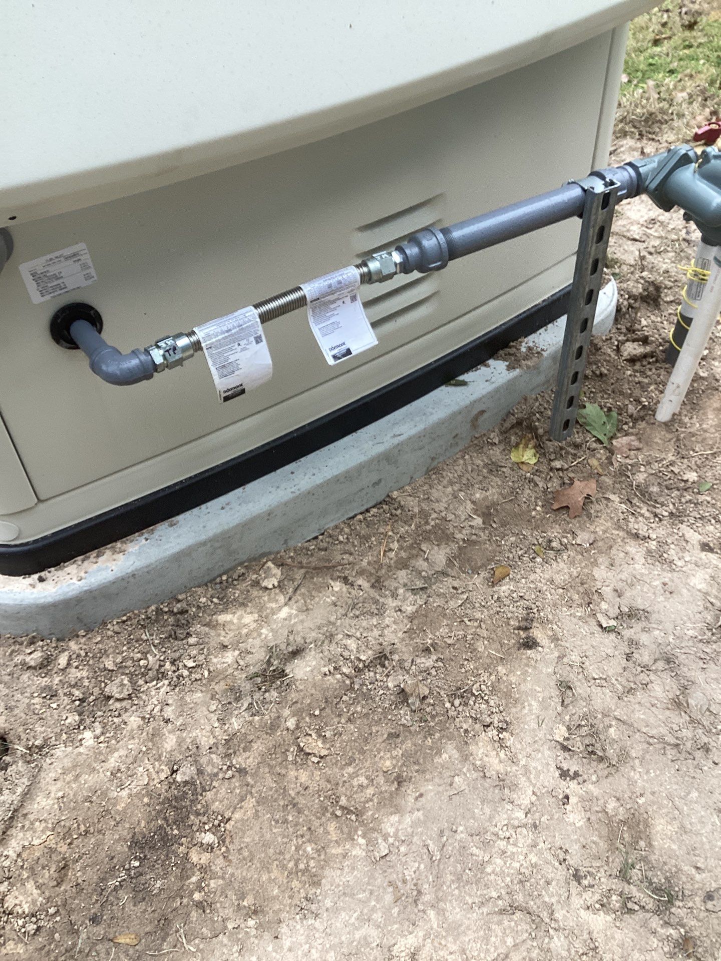 Residential Generac Home Standby Generator Installation in Conroe, Texas by GenTex Elite Services