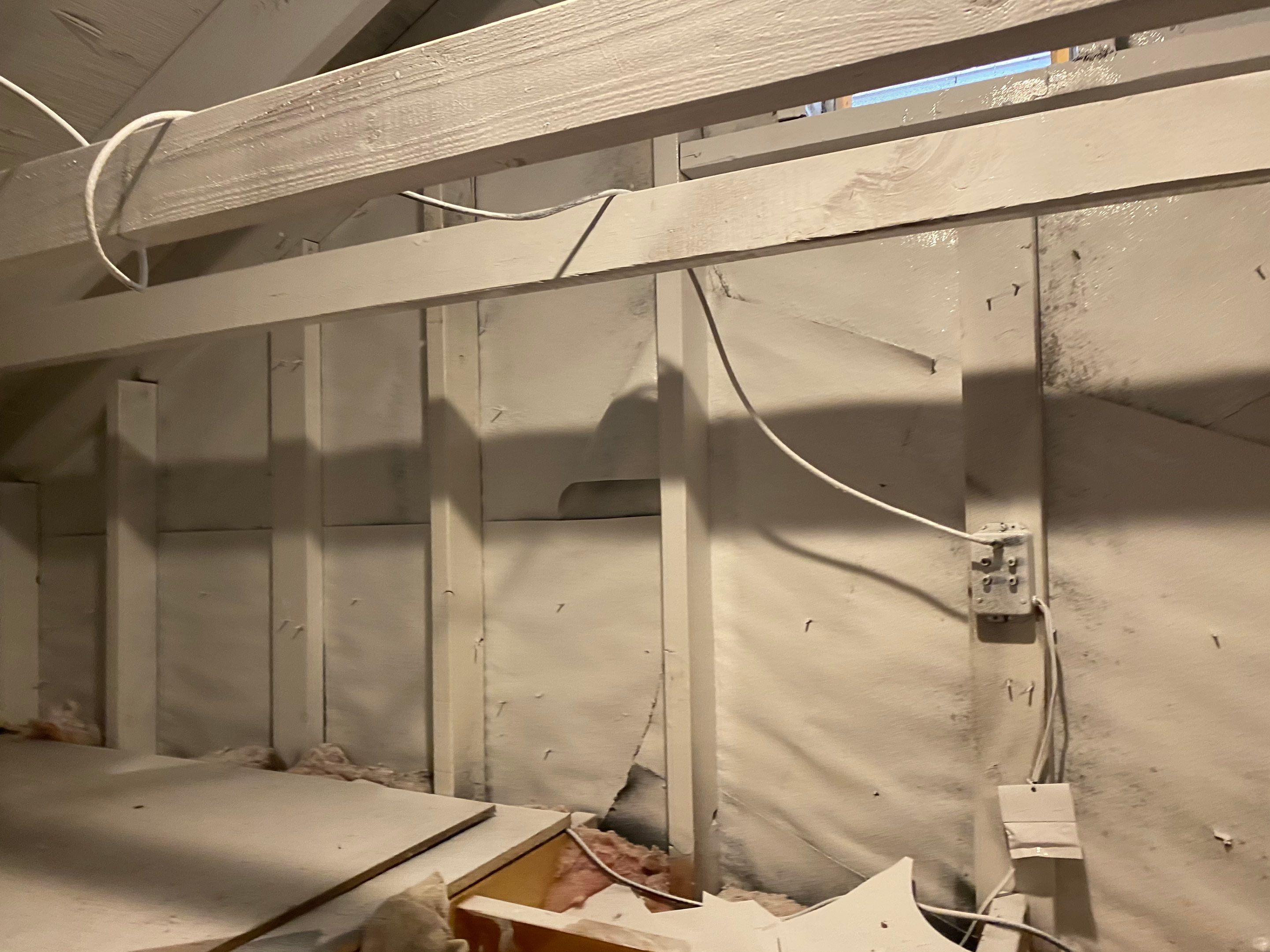 Attic Mold Remediation Job in Vernon Township, NJ by Pure Service Pro, LLC 