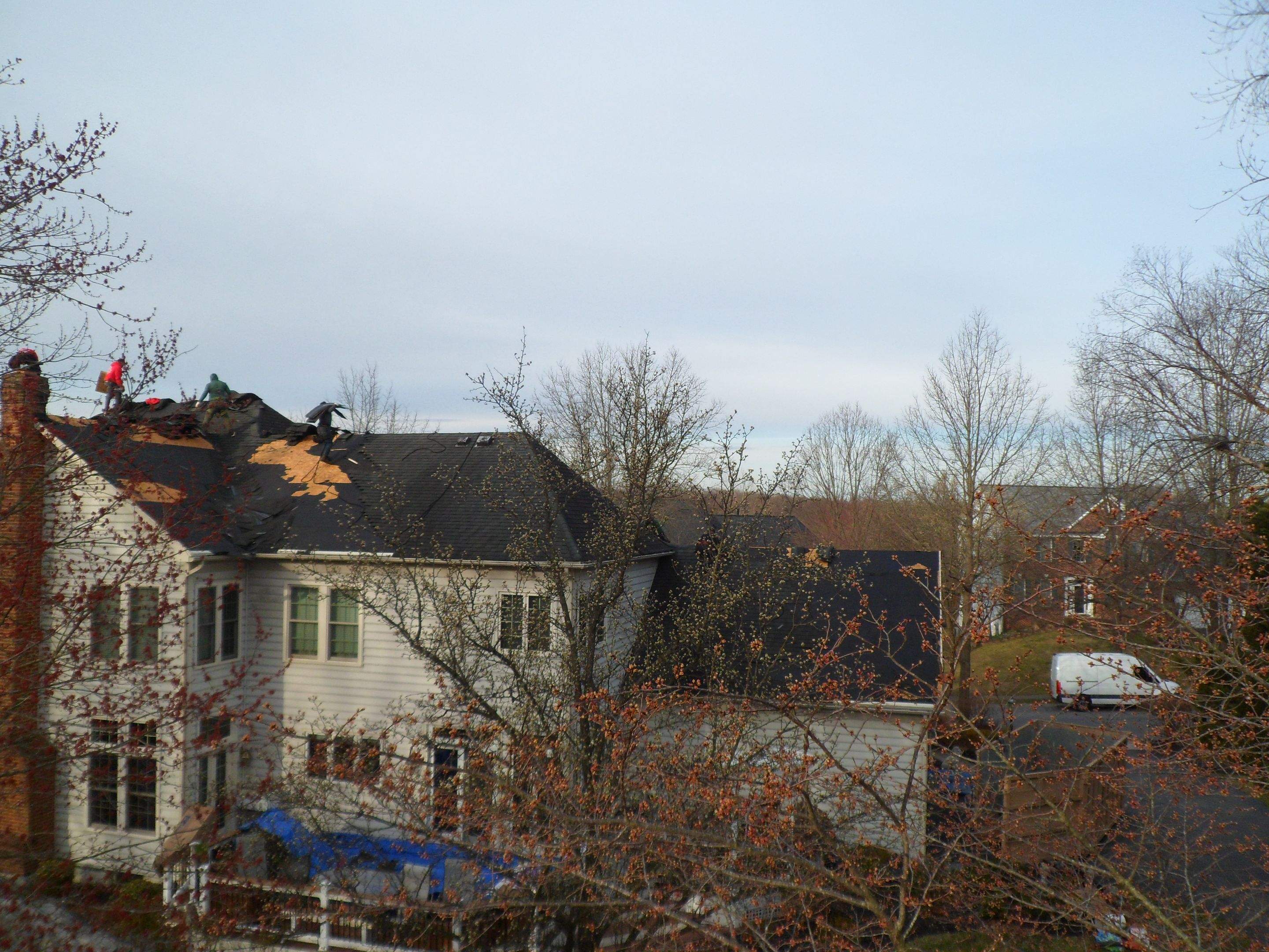 New Roof Installation & New Gutters and downspouts  by Alpha Design Services