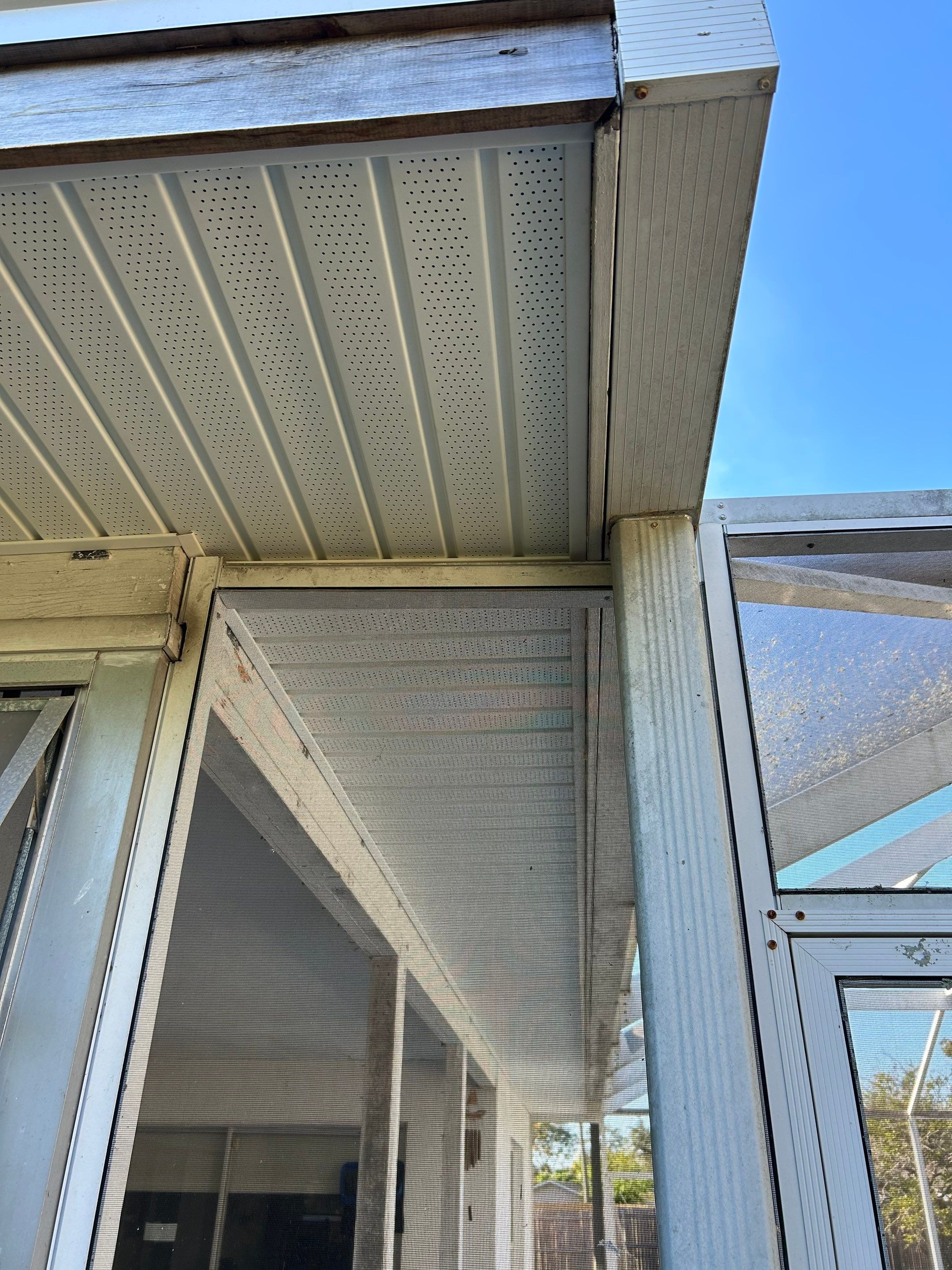 Replace soffit in Sarasota FL by Gutter Professors