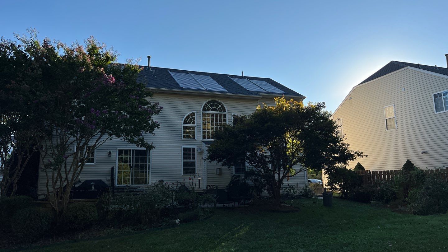 GAF Timberline Solar Roof Ellicott City, MD by American Home Contractors