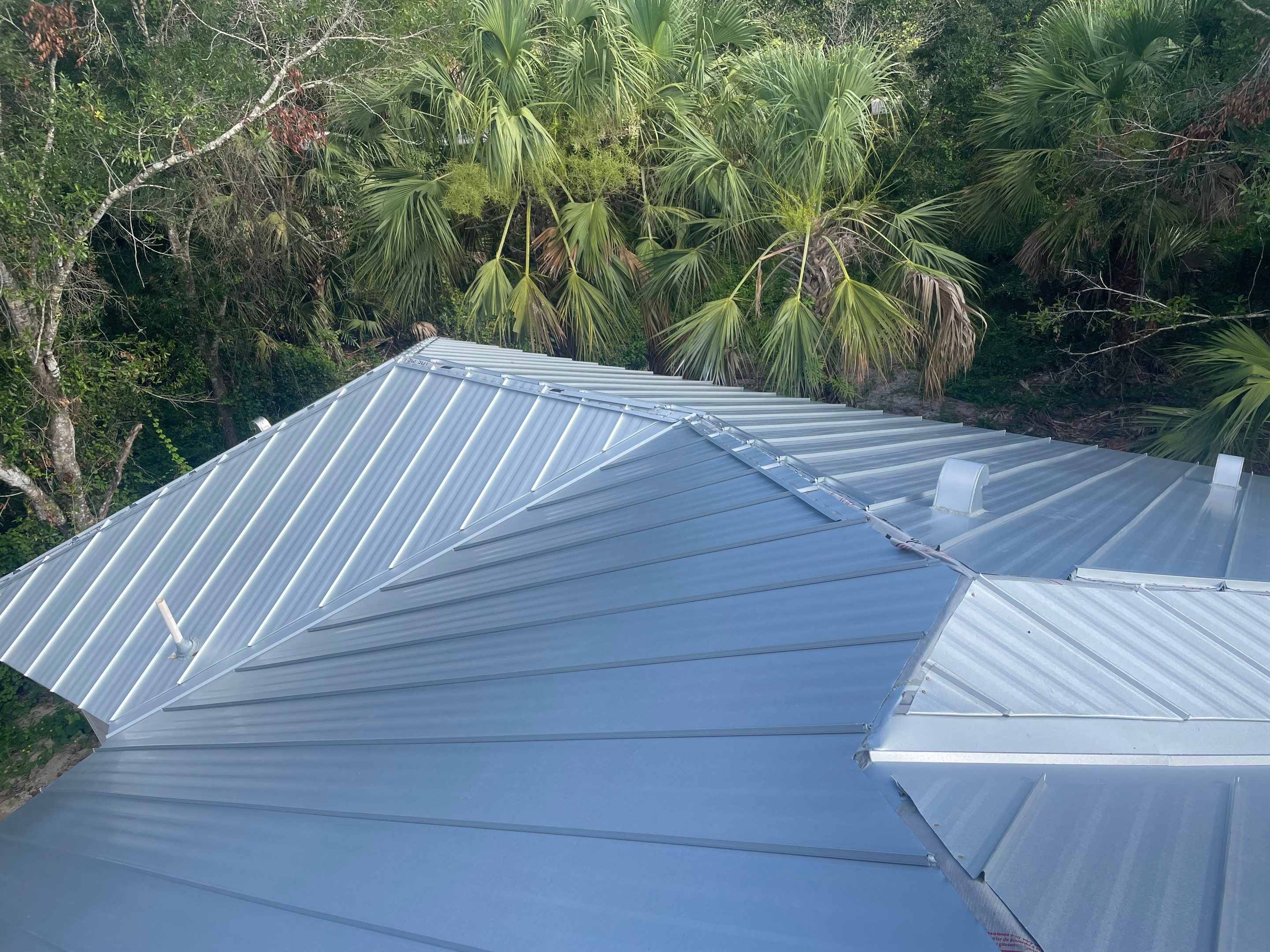 24ga 1" Nail-Strip Mill Finish by Total Roofing System The Metal Roof Experts