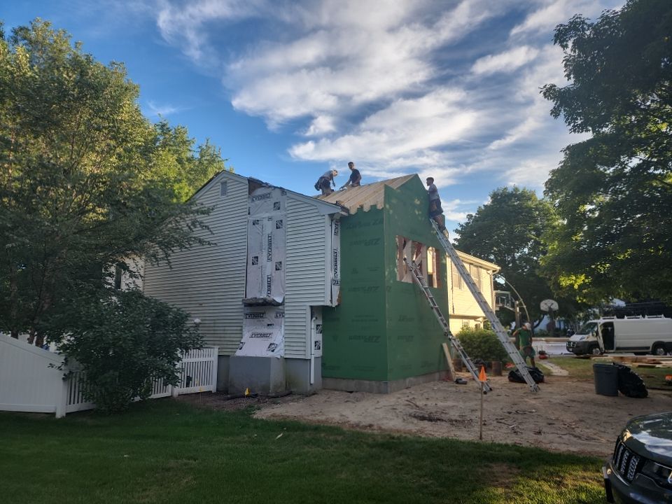 Complete exterior in Needham, MA by UBrothers Construction