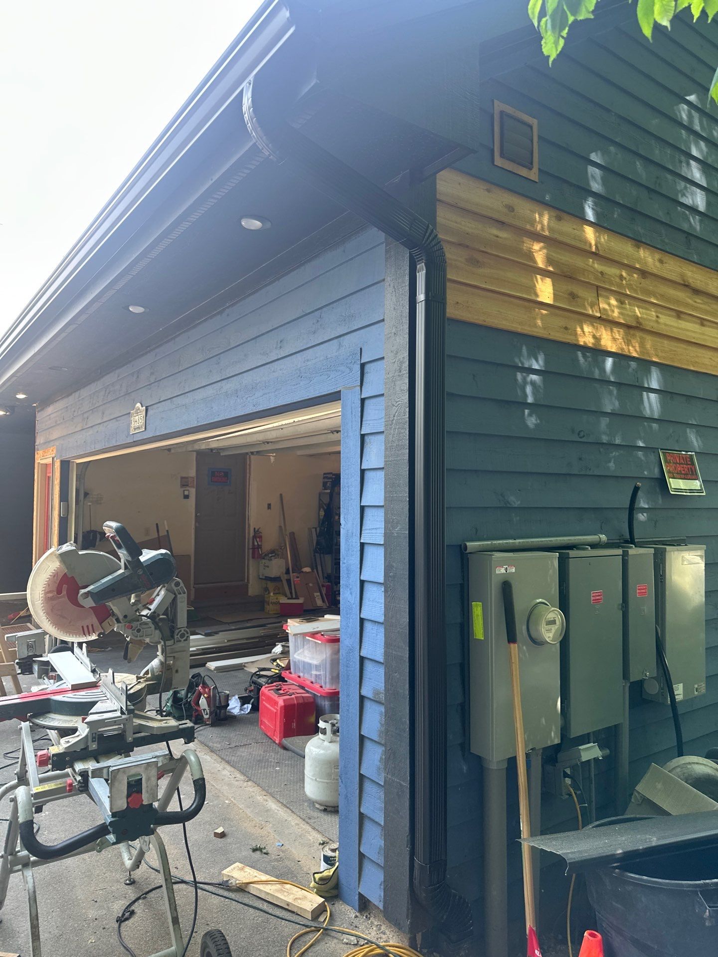 Gutter and Gutter Helmet Installation for Kewadin Residence by Rainbow Seamless Systems