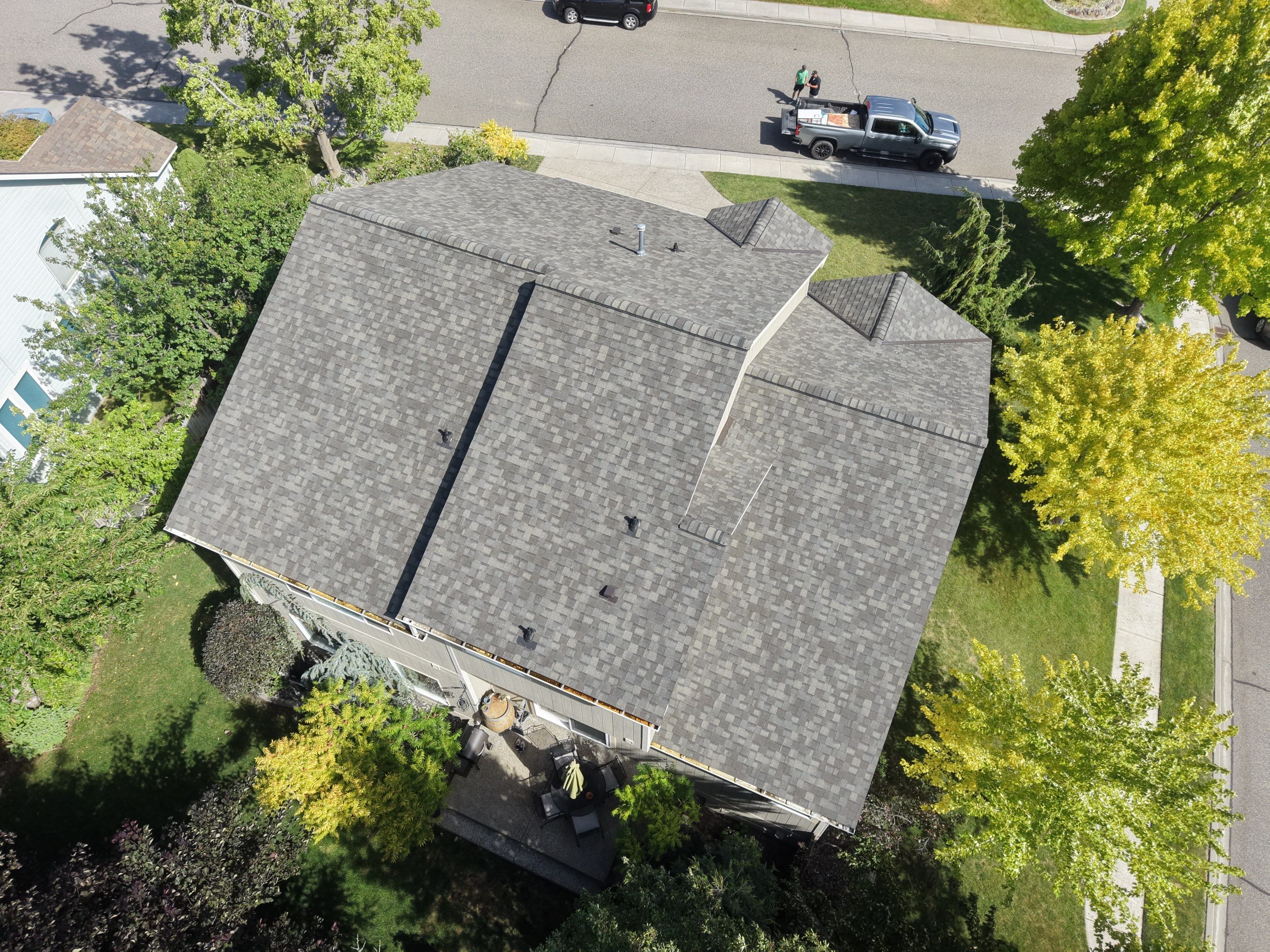Complete Residential Roof Installation and Exterior Siding in Saratoga Ct Richland, WA 99352 The Denali System - Certainteed Landmark® Shingle - Weathered Wood by Alpine Roofing