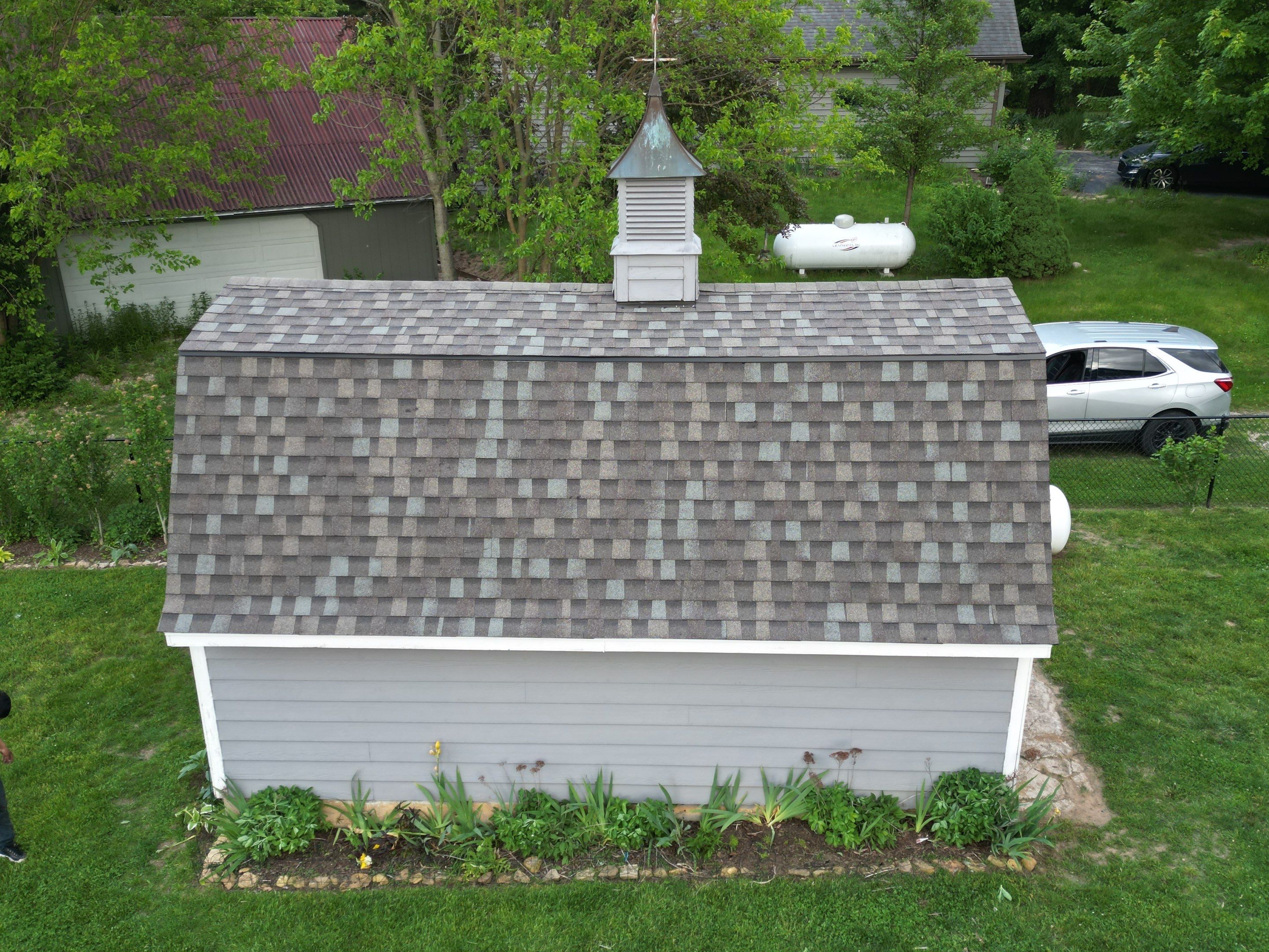 Roofing, copper chimney cap and copper awning by Optimal Home Improvement 