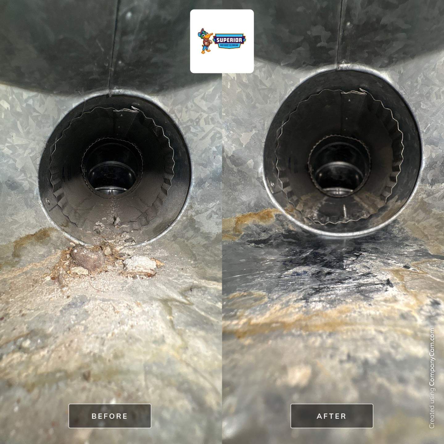 Air Duct Cleaning With a Vacuum Truck in Meridan, PA by Superior Air Duct Cleaning