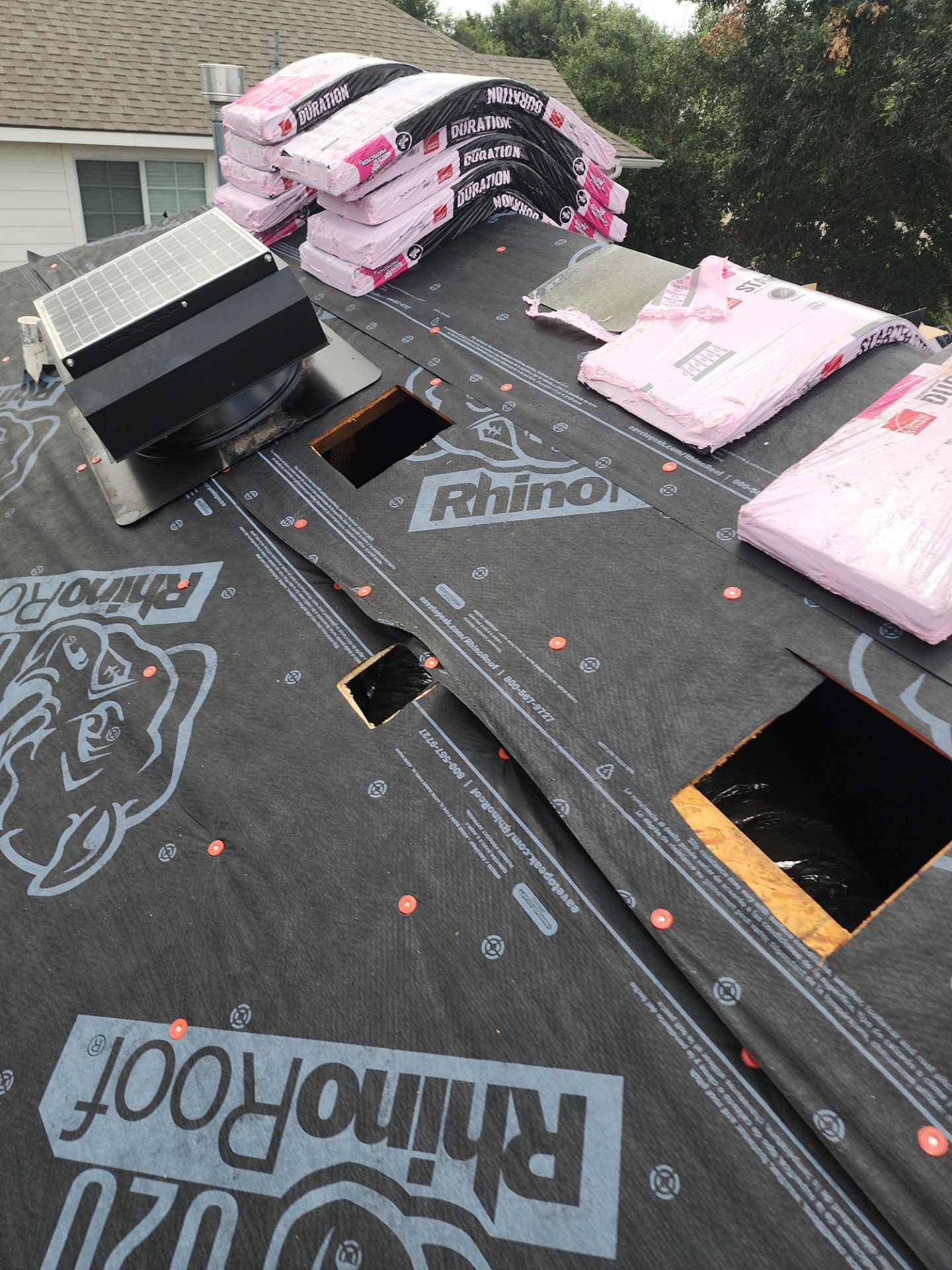 Residential Roofing Repair using Owen's Corning Duration (Lifetime) Shingles by Roof Repair Company