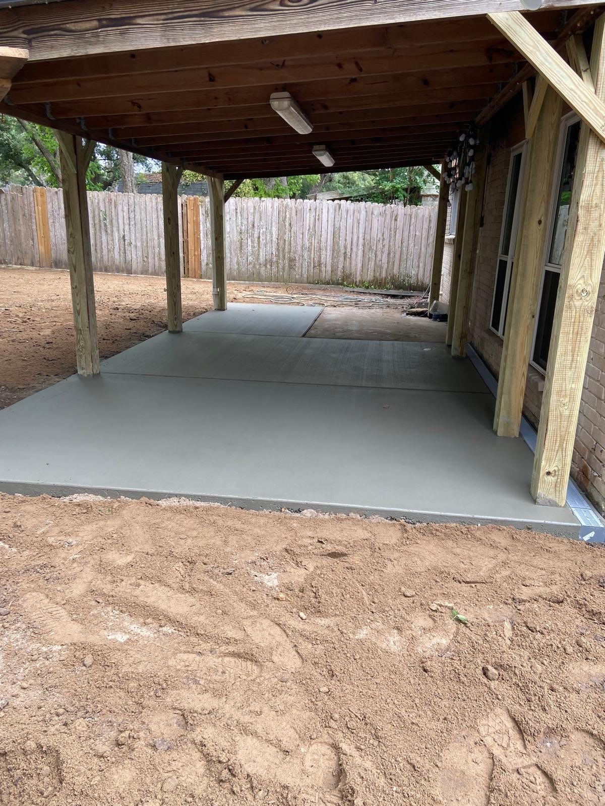 Bye-Bye Flooding! Mr. Dontaye's Back Patio & Drainage Overhaul π§π by Texas Urban Elements