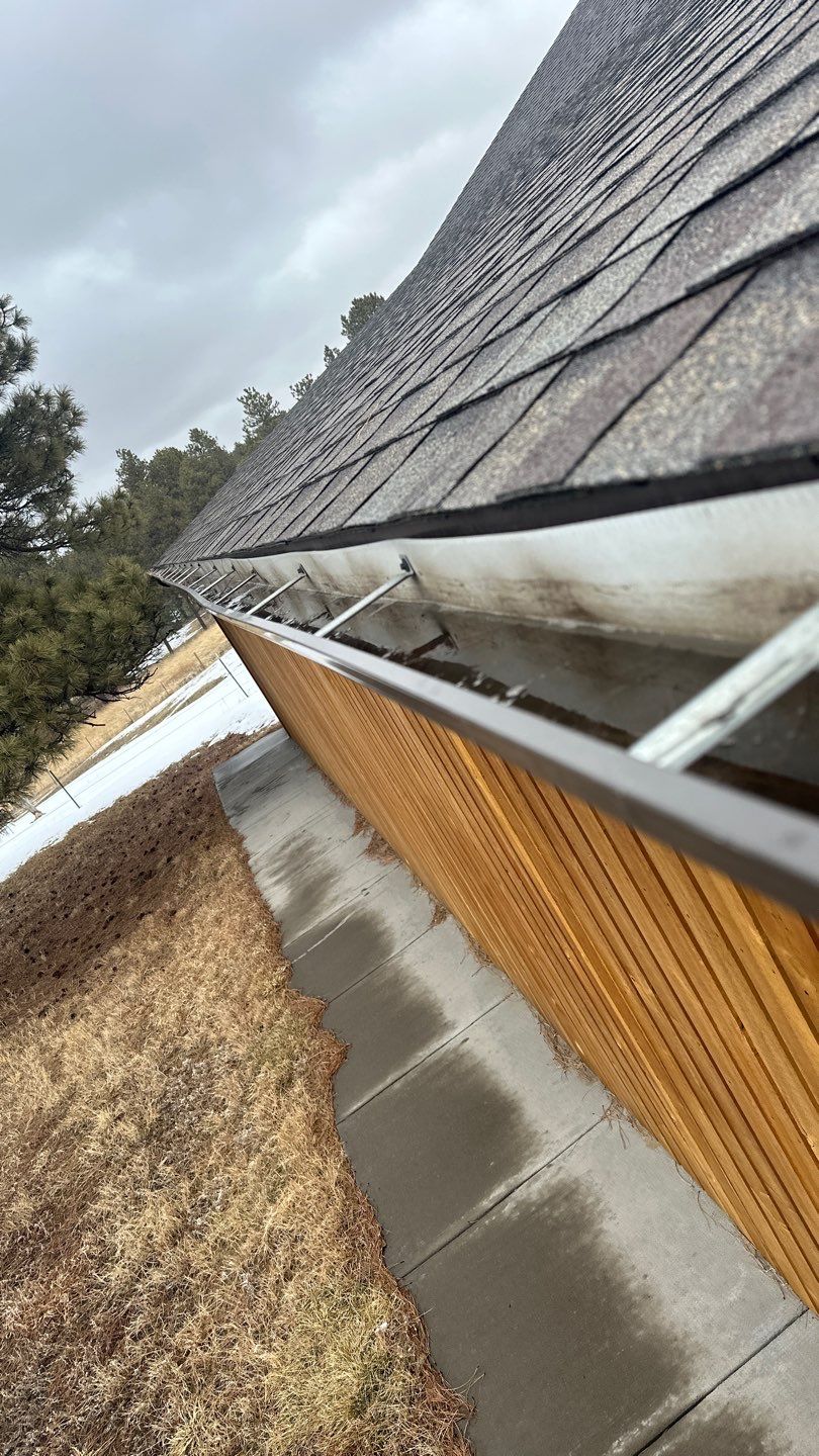 Residential Roofing Installation using Atlas Pinnacle Impact Weathered Wood by Blue Peaks Roofing LLC 