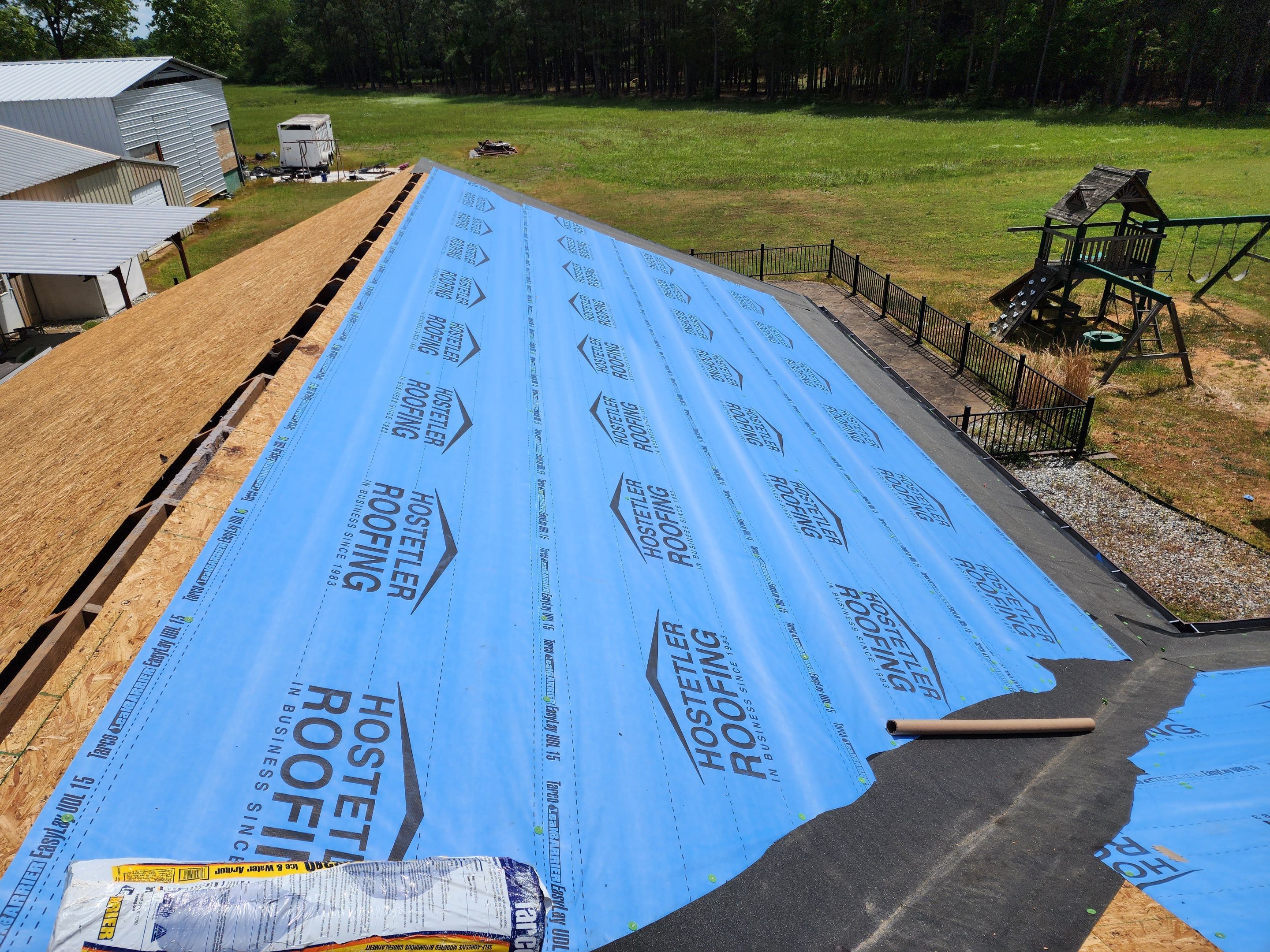 Residential Shingle Reroof using Malarkey Vista by Hostetler Roofing