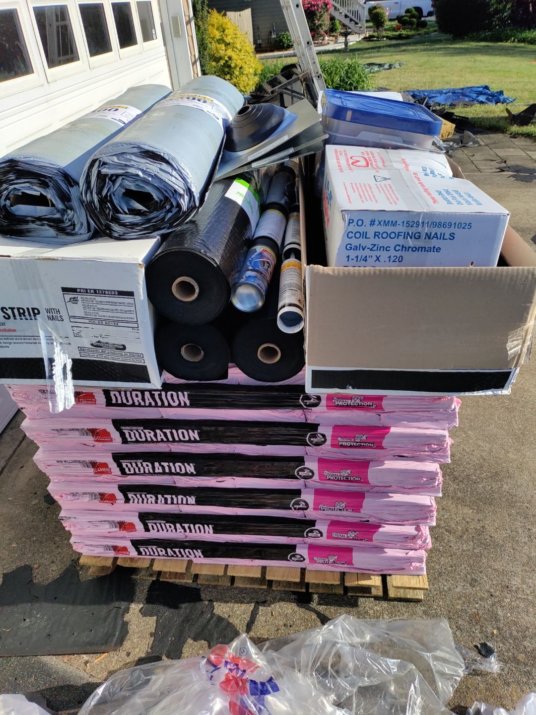 Residential Roof Replacement using Owens Corning TreDef Duration Williamsburg Grey by Inspector Roofing and Restoration