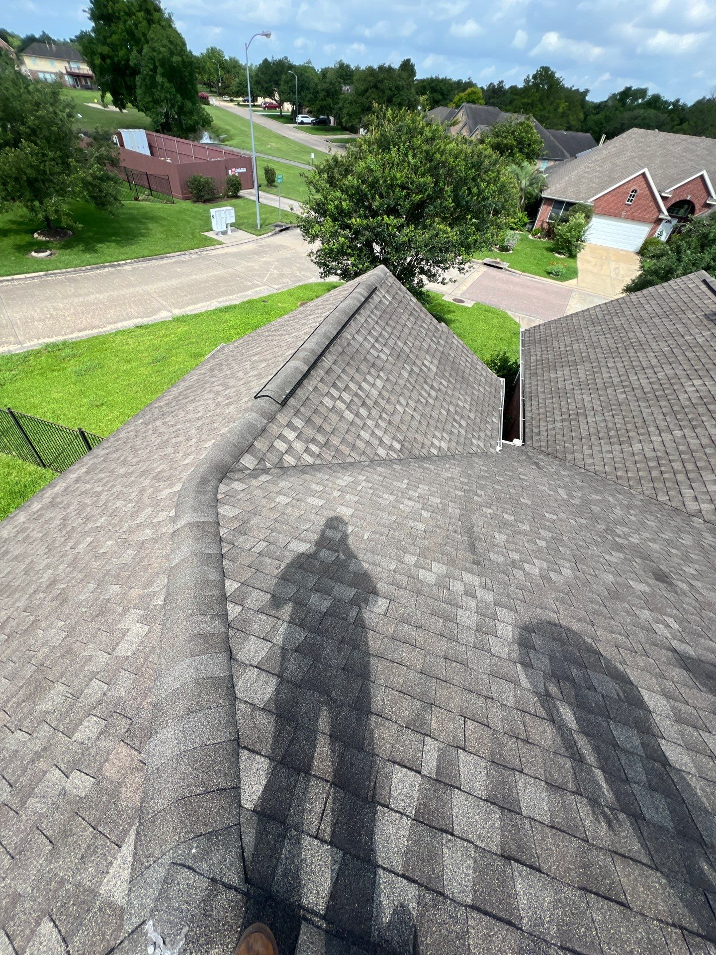 Hail Damage using Owen's Corning Duration (Lifetime) Shingles by Roof Repair Company