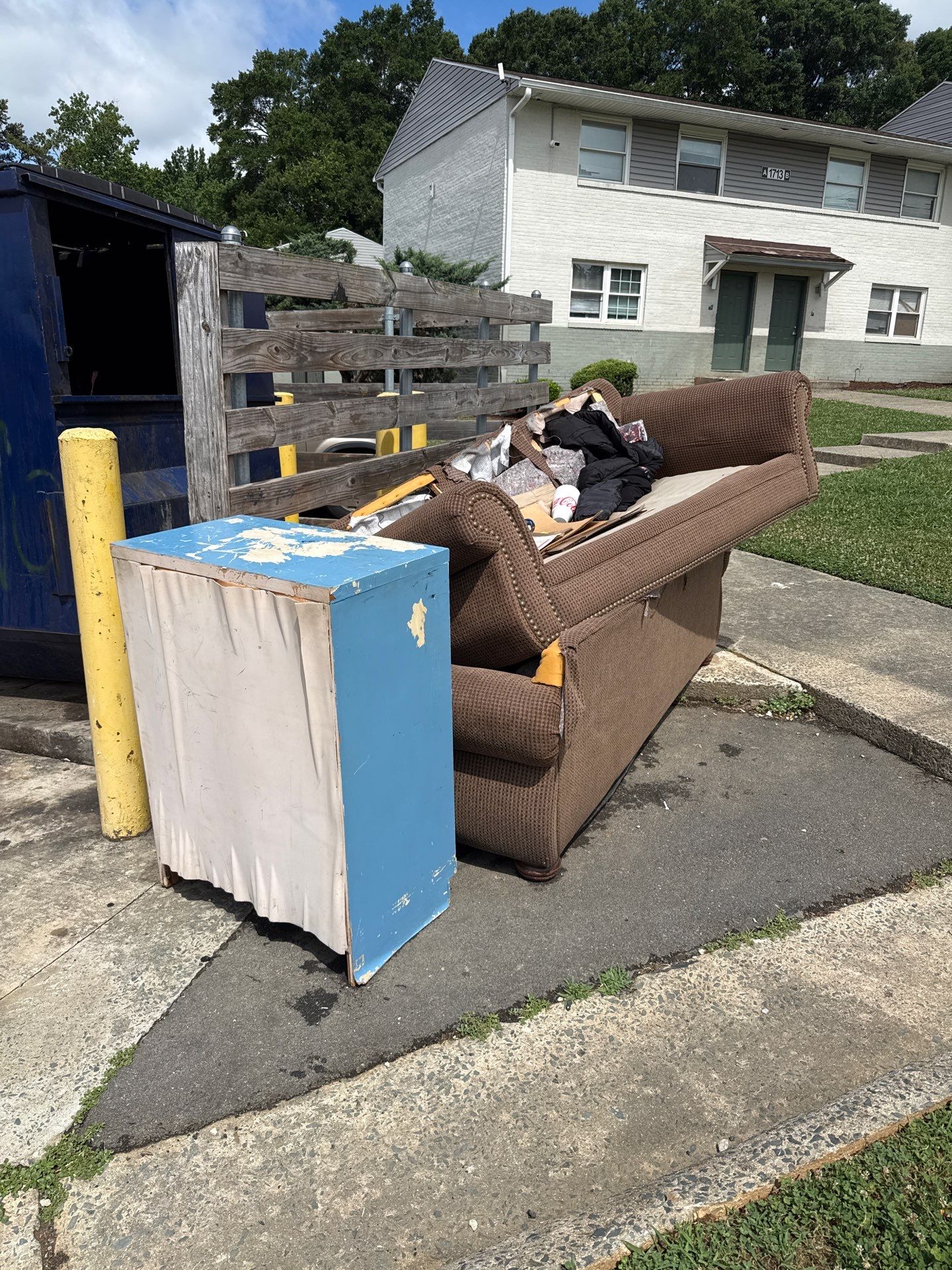 Monthly Apartment Clean Up by Badger Hauling