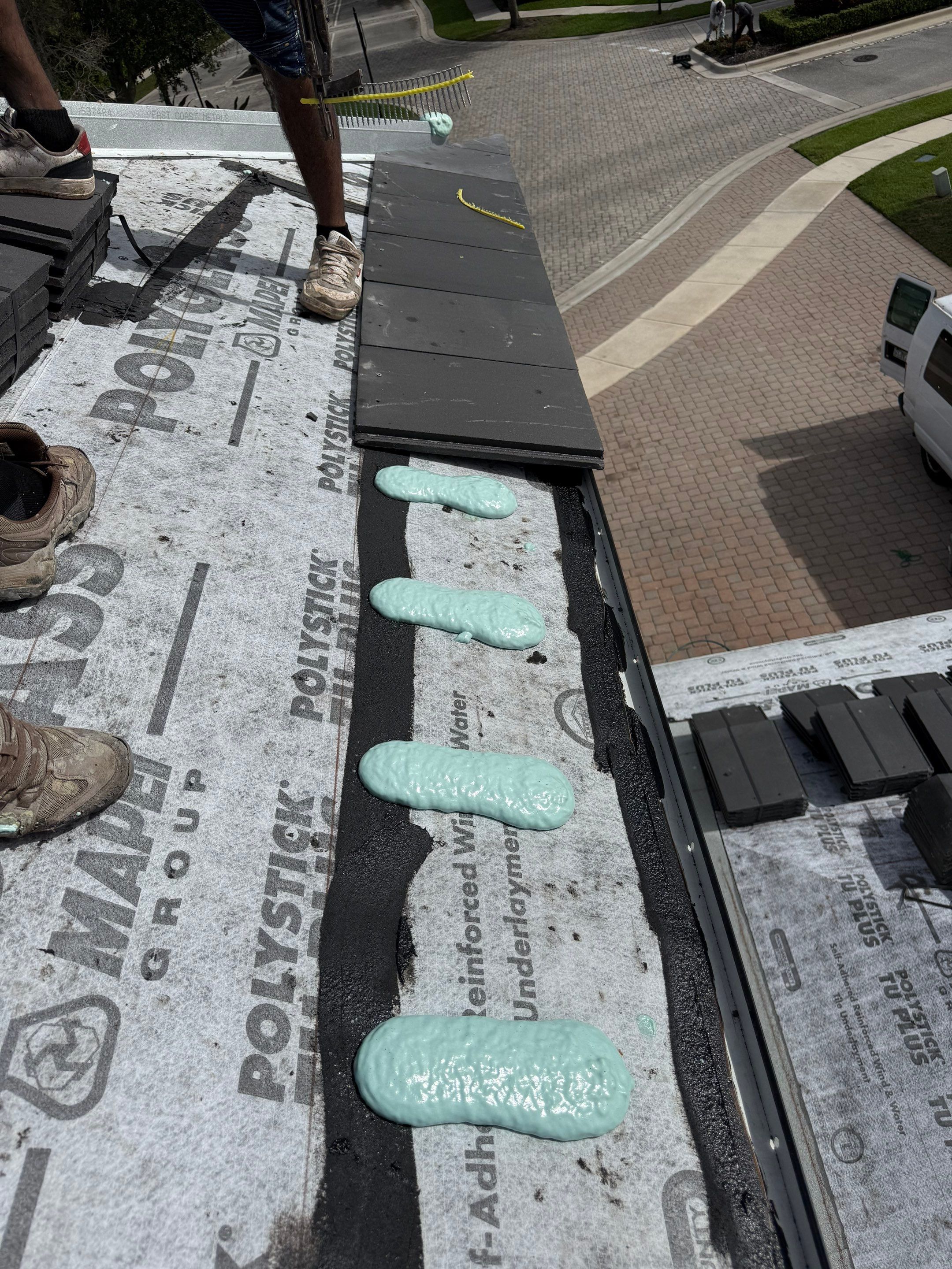 Residential Roofing Installation using Westlake Roofing Tile by BLUES BROTHERS ROOFING