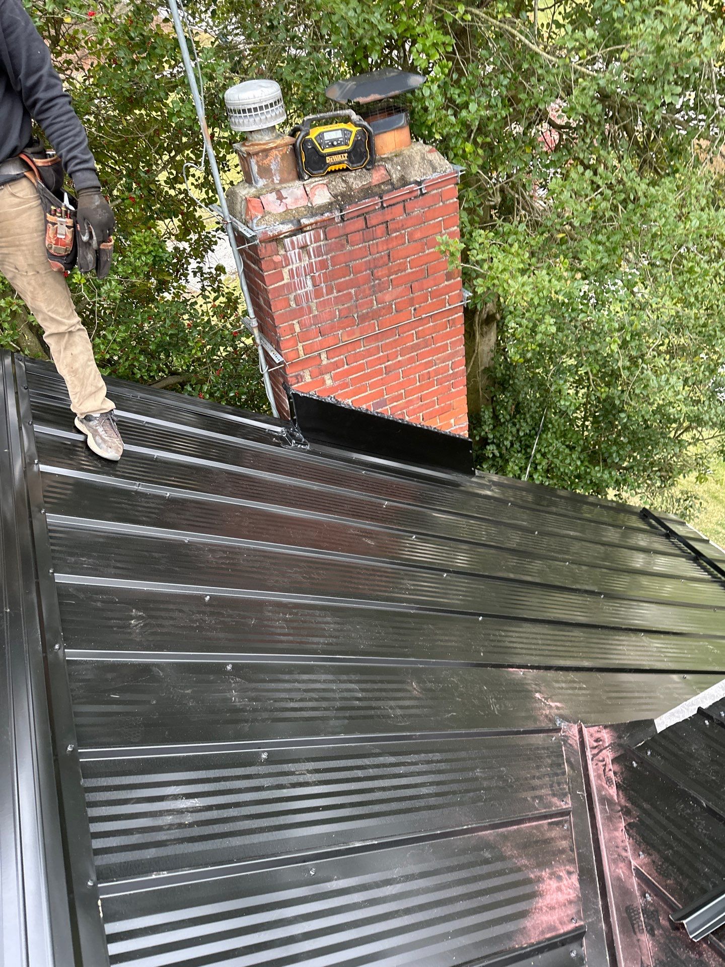 Weather Max Panel, Color: Black by Eagle Eye Roofing