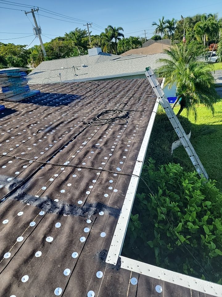 Shingle Roof Replacement and Decking Repair in Boynton Beach by Aastro Roofing