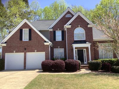 Residential Exterior Painting and Deck Refinishing Project in Kennesaw