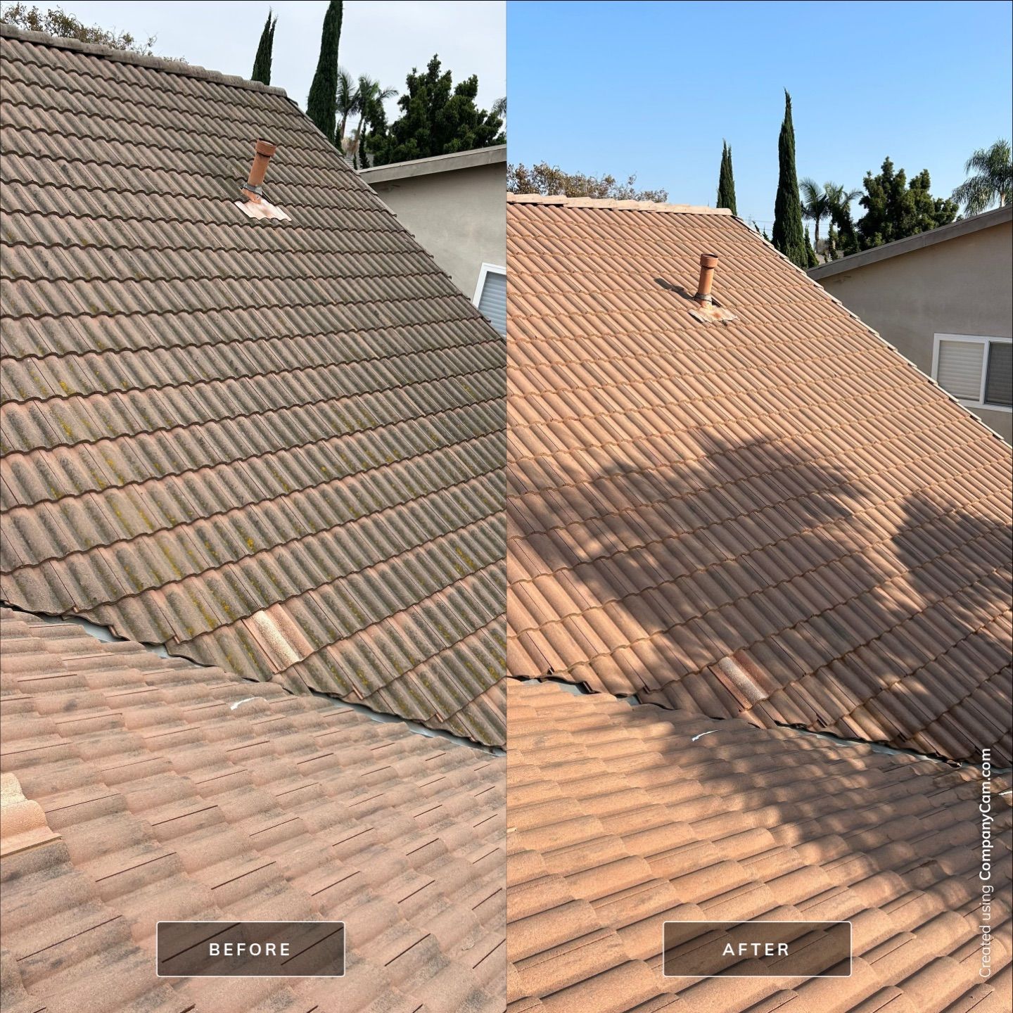 Roof Cleaning by La Power Washing Inc