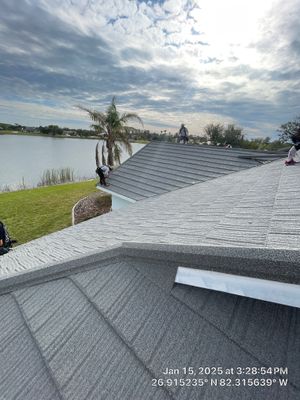 Residential Roofing - Queen Tile Slate Gray 