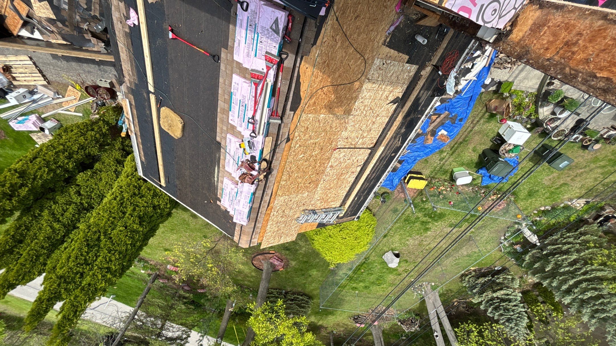 Roof Replacement using Owens Corning Sand Dune by 180 Contractors